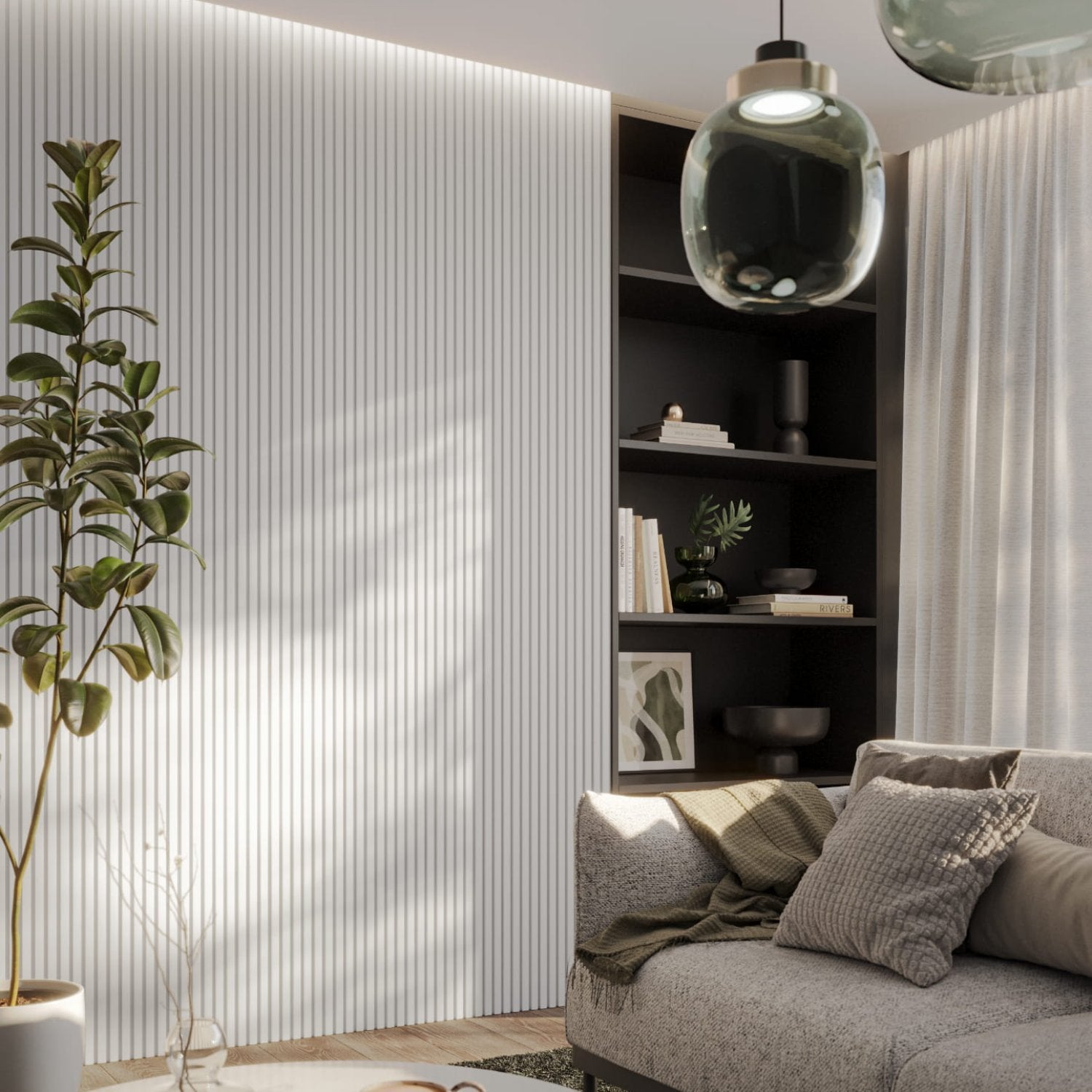 MINI LAMELY - BIELA MATNÁ