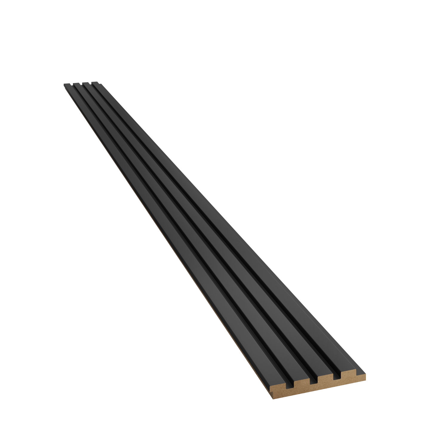 MINI LAMELY - ČIERNA MATNÁ