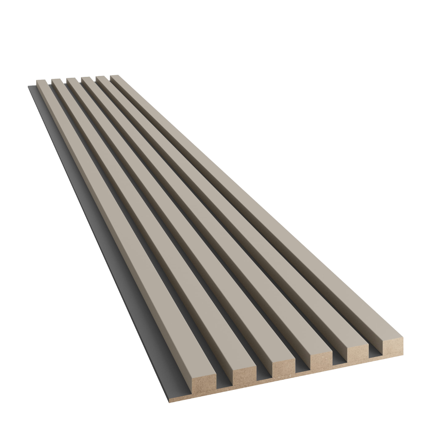 TENKÉ LAMELY NA MDF DOSKE - PIESKOVO BÉŽOVÁ