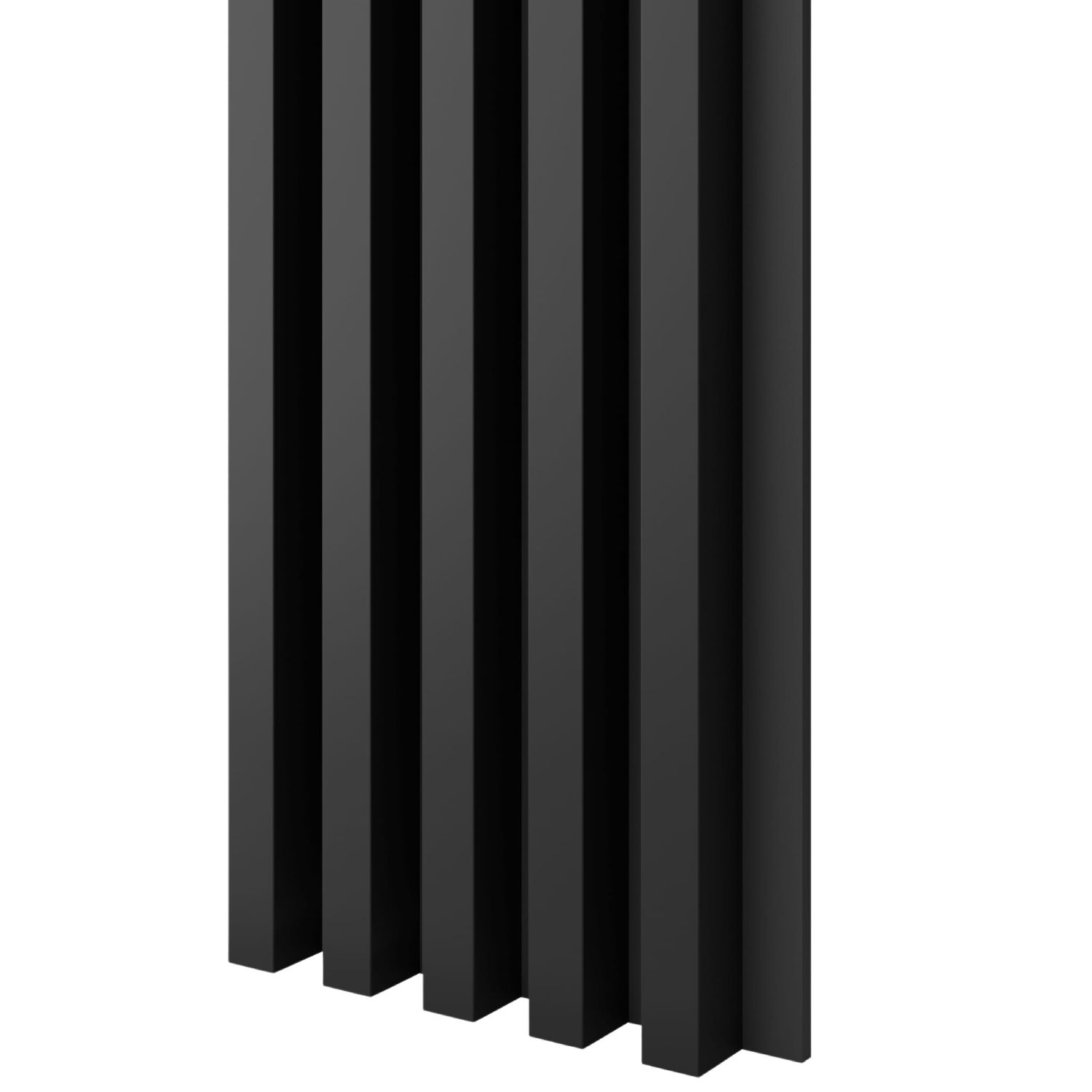 LAMELY NA MDF DOSKE - ČIERNA MATNÁ