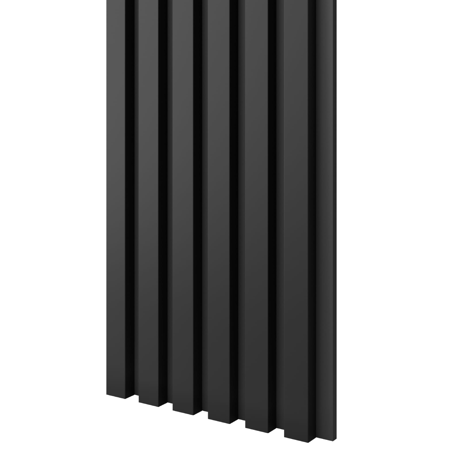 TENKÉ LAMELY NA MDF DOSKE - ČIERNA MATNÁ