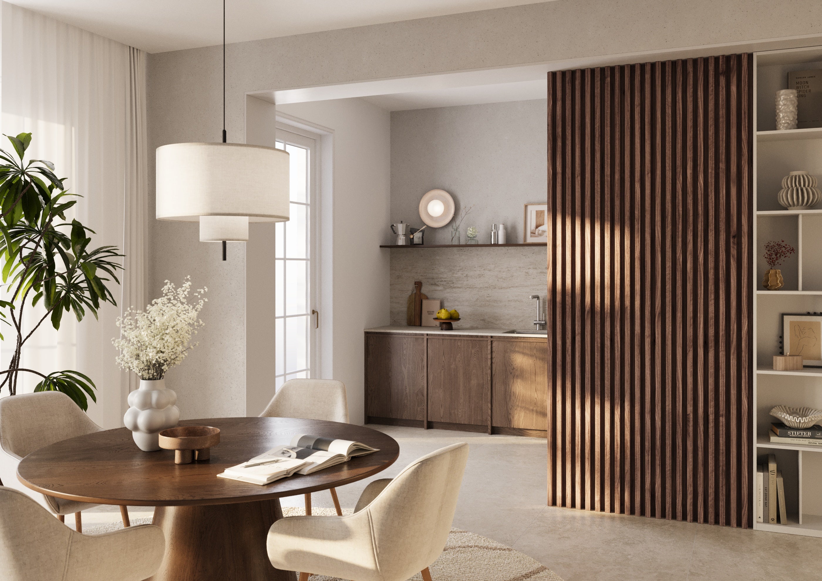 LAMELY NA DYHOVANEJ MDF DOSKE - AMERICKÁ ORECHOVÁ DYHA