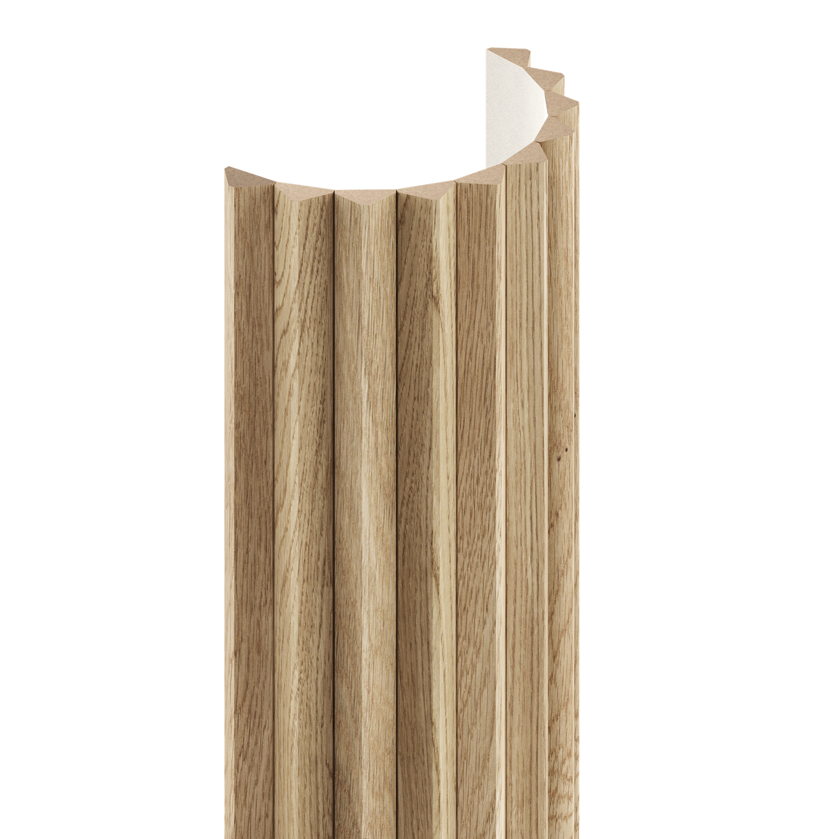 Lamely na látke TOPP - Dubová dyha - LAMELE3D