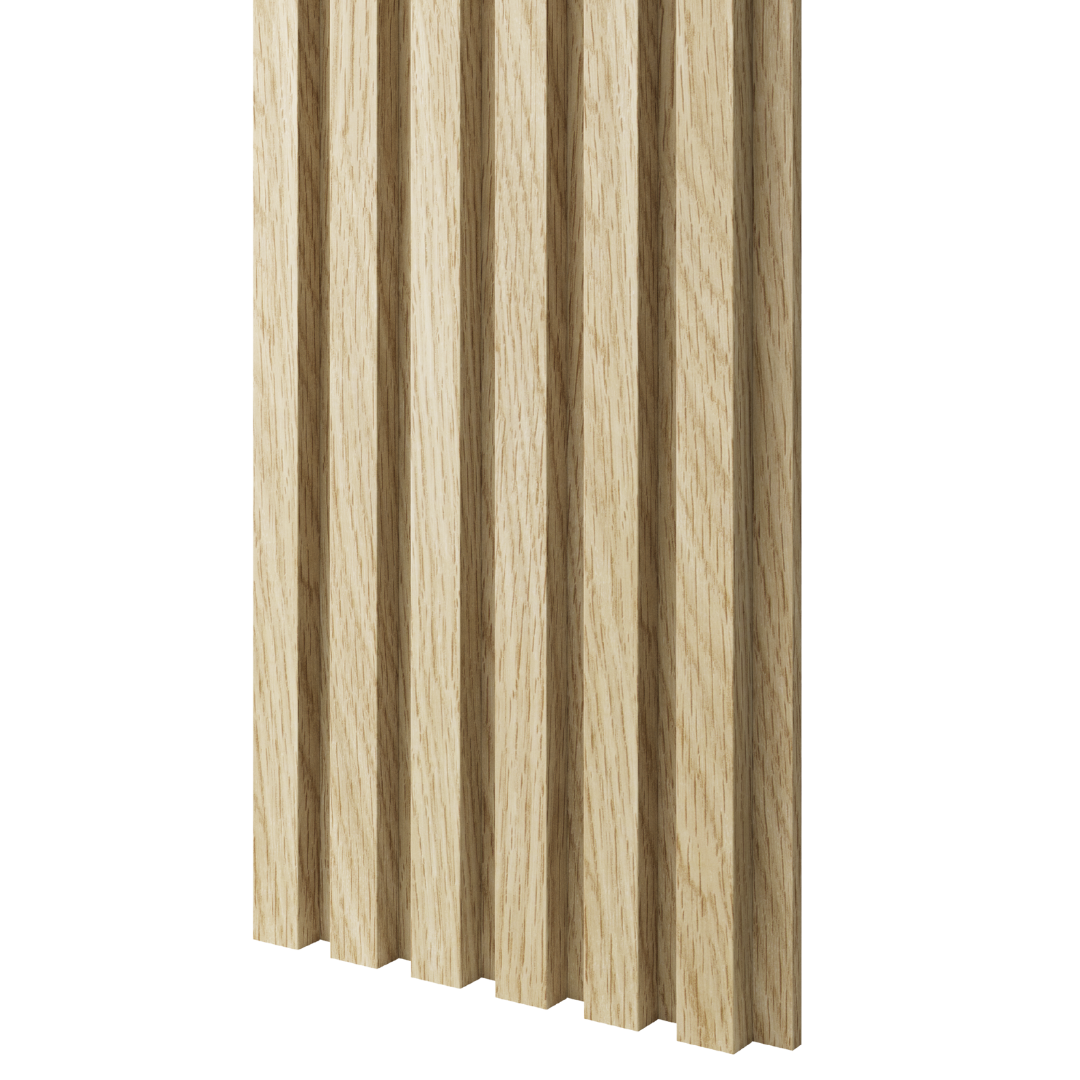 SLIM LAMELY NA DYHOVANEJ MDF DOSKE - EURÓPSKY DUB CPL