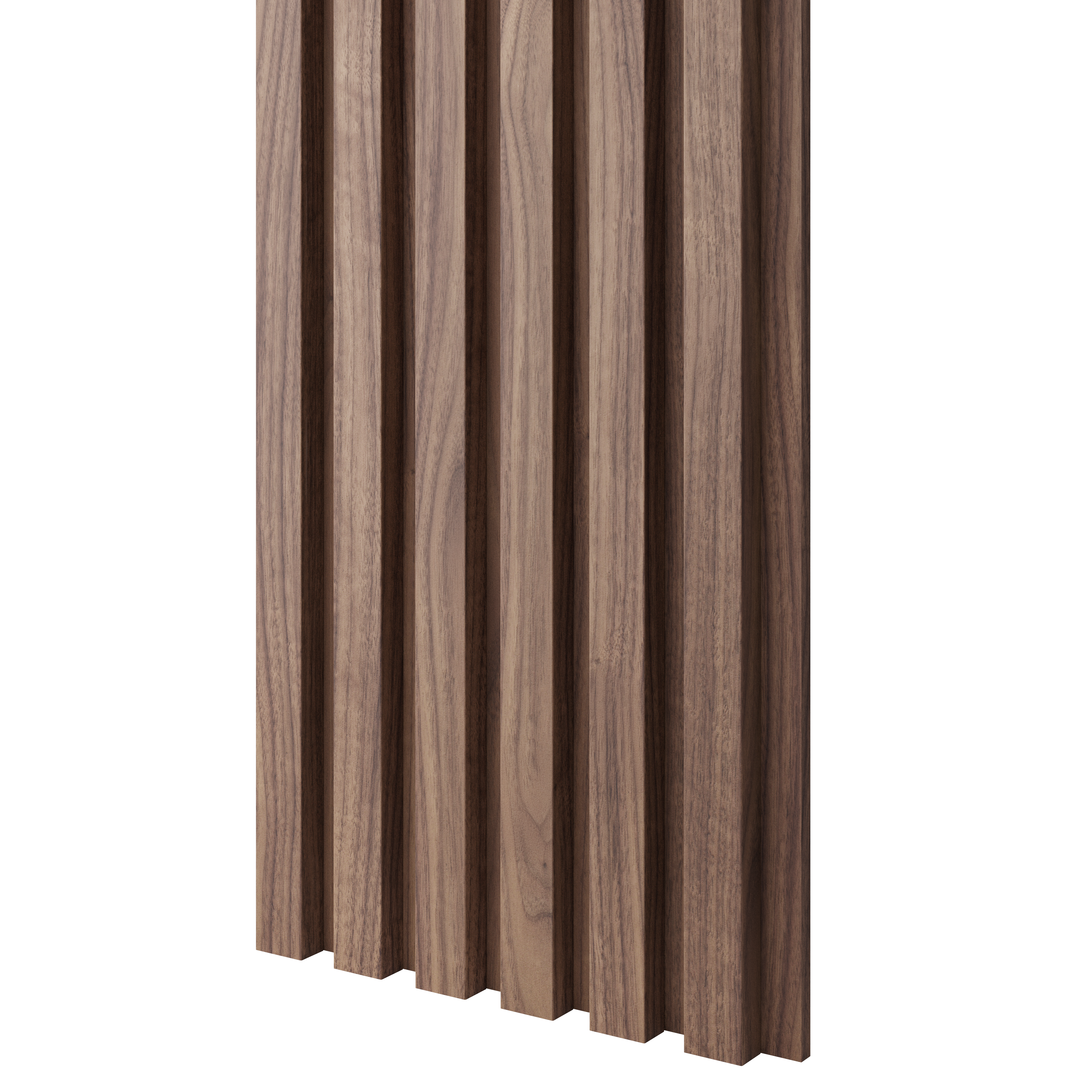 SLIM LAMELY NA DYHOVANEJ MDF DOSKE - AMERICKÁ ORECHOVÁ DYHA