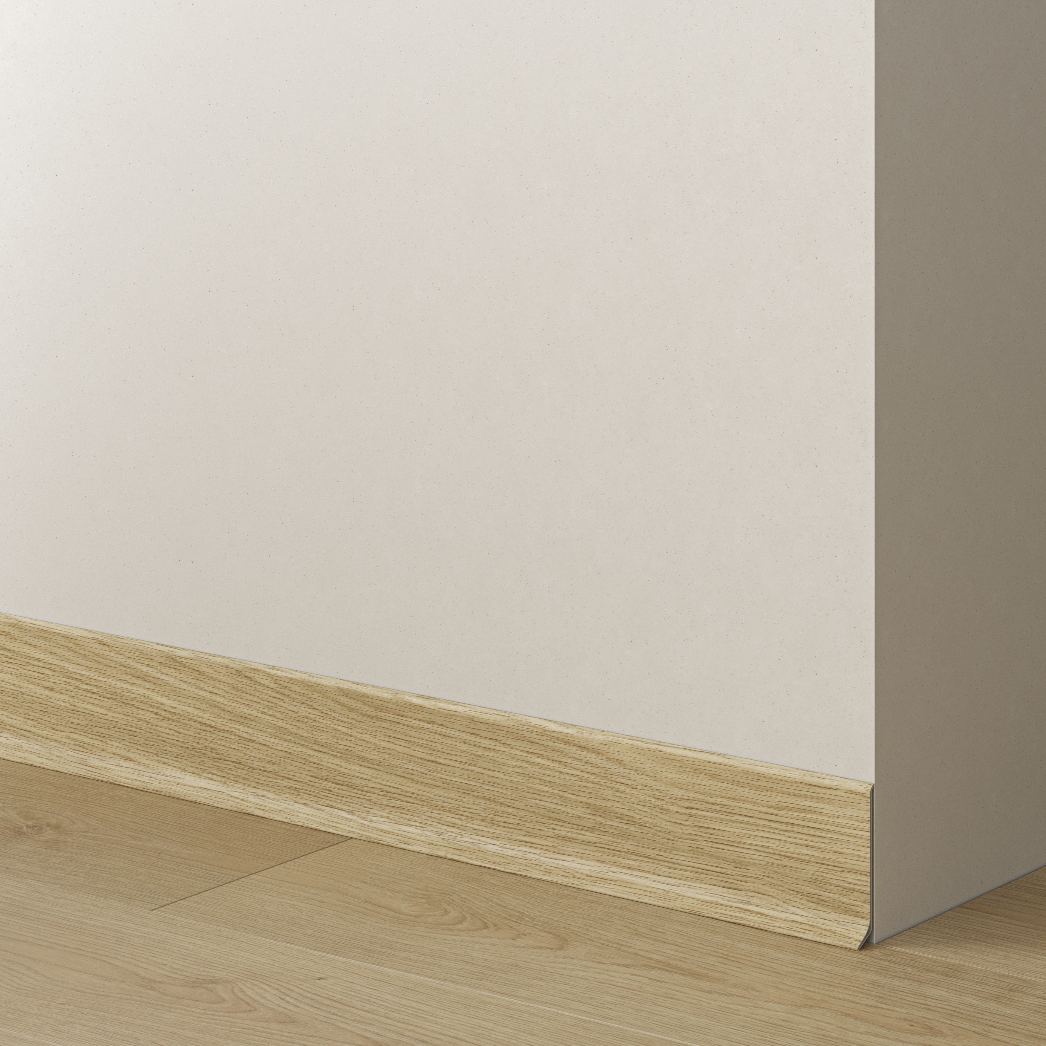 HLINÍKOVÉ SOKLOVÉ LISTY - EURÓPSKY DUB - 275 CM - LAMELE3D