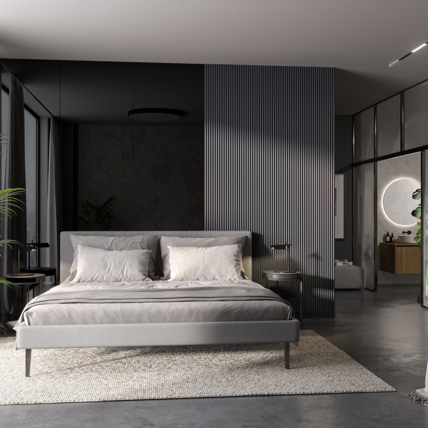 MIKROLAMELY TOPP - MATNÝ GRAFIT - LAMELE3D