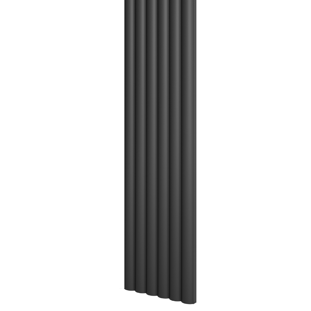 MIKROLAMELY VÅG - ČIERNA MATNÁ - LAMELE3D