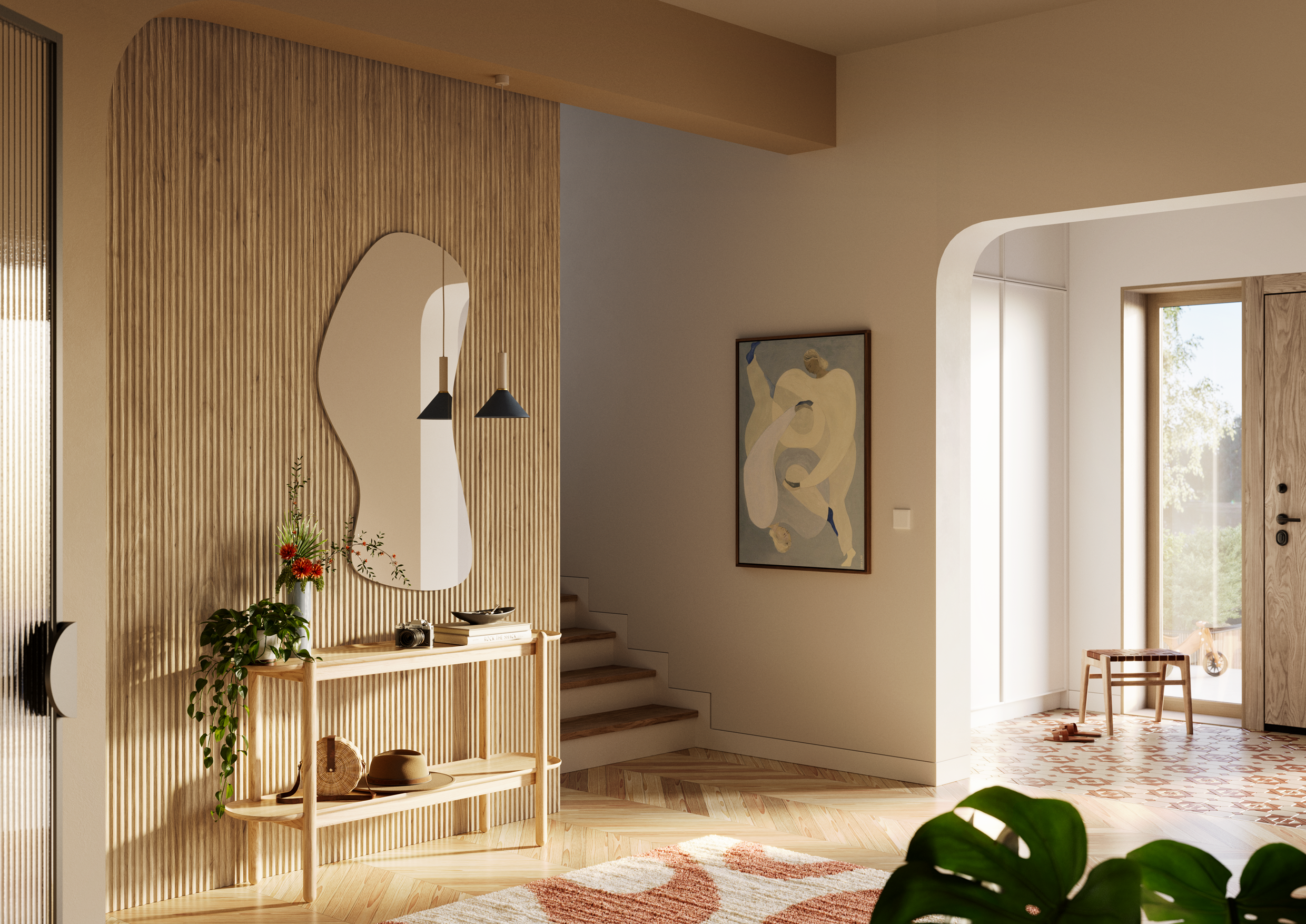 MIKROLAMELY VIK - Prírodný dub - LAMELE3D