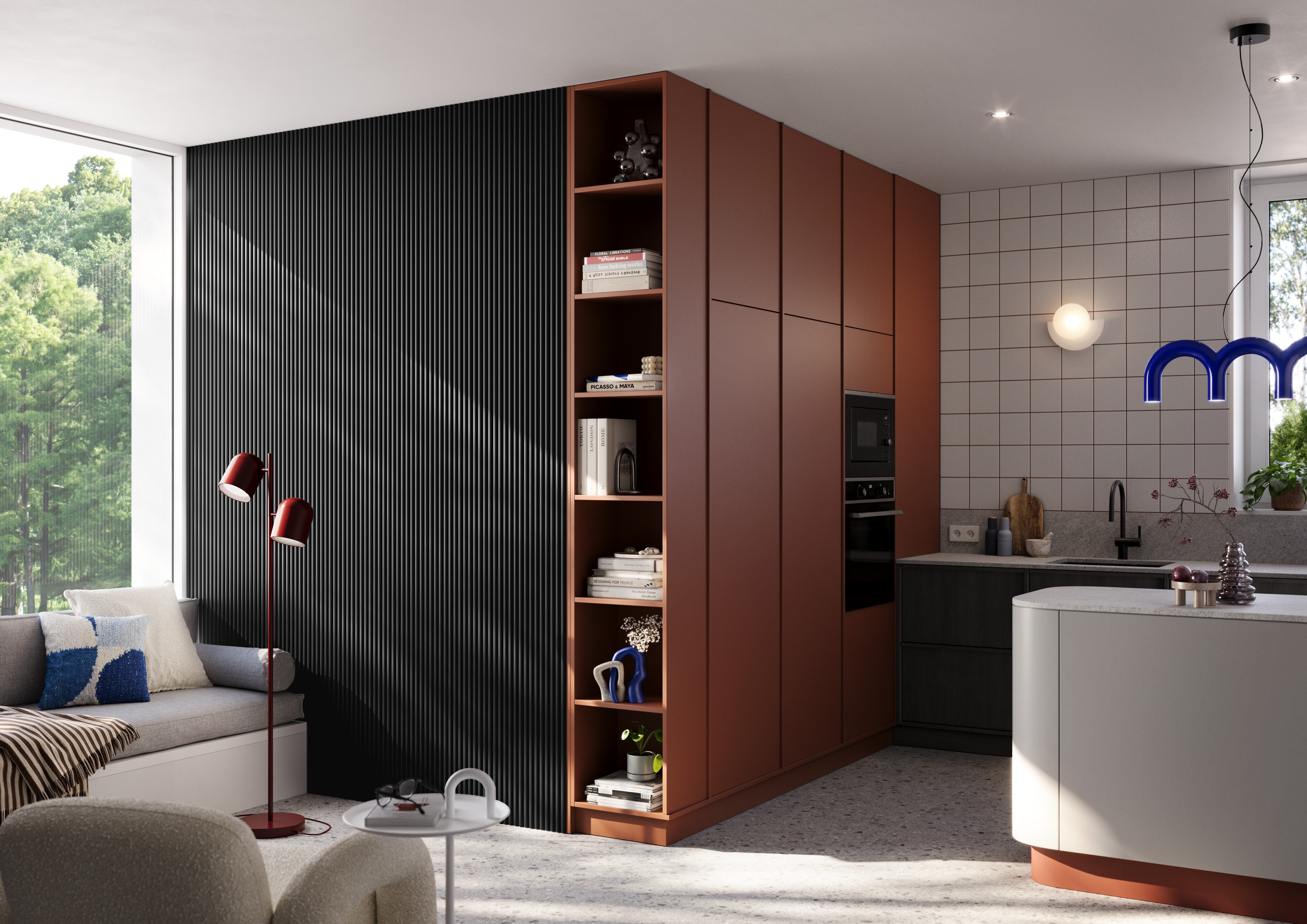 MIKROLAMELY VÅG - ČIERNA MATNÁ - LAMELE3D