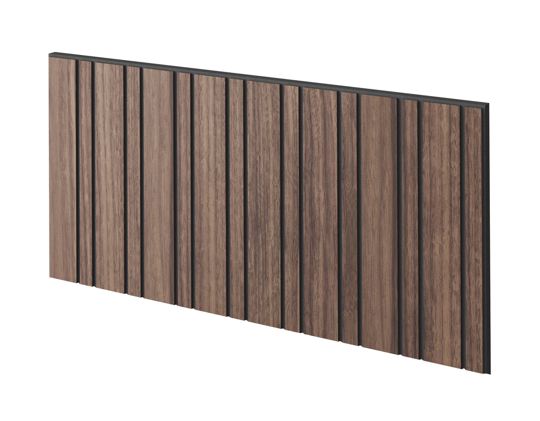 FRÉZOVANÝ PANEL - HAARLEM - DYHA AMERICKÝ ORECH - LAMELE3D