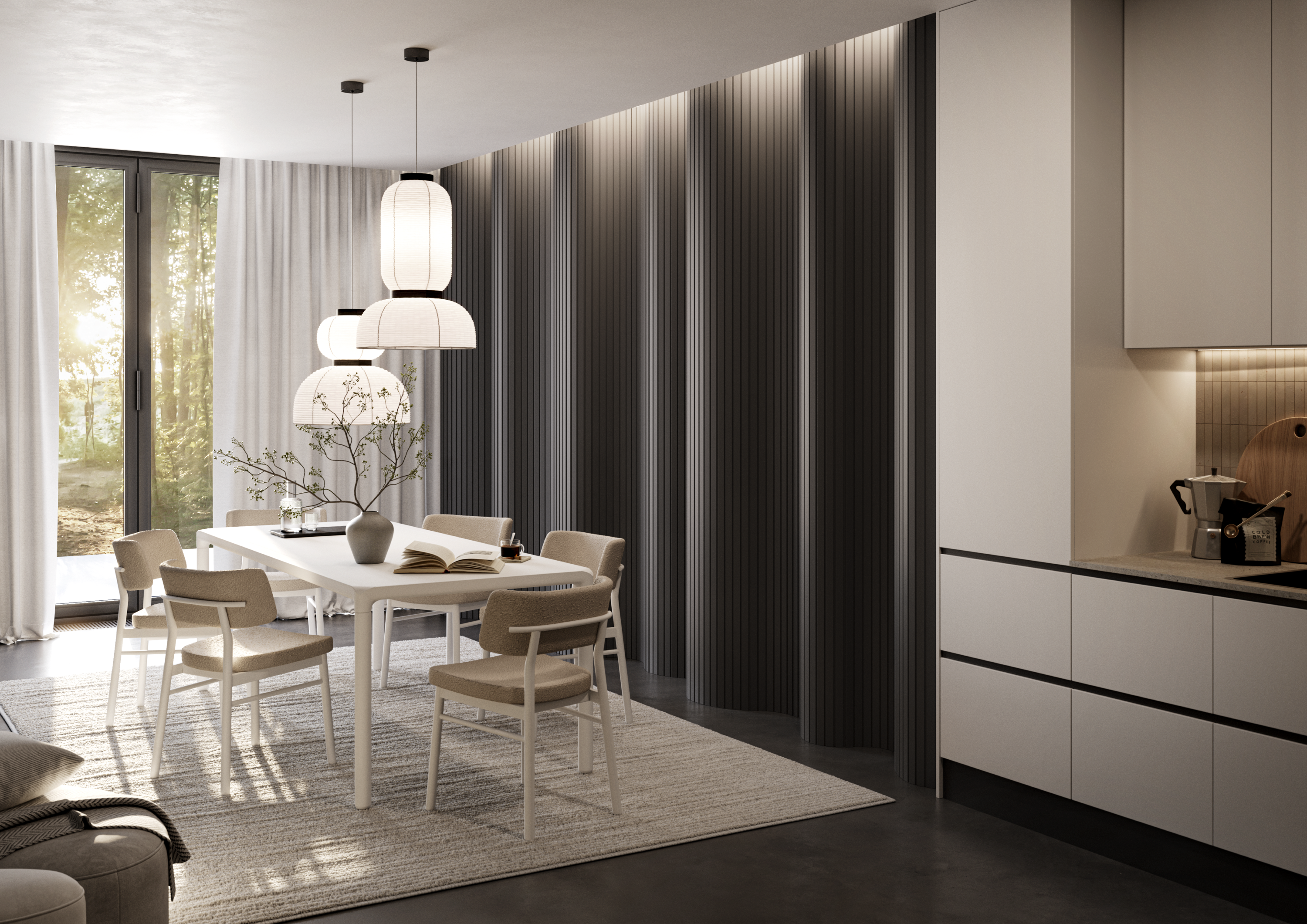 PUZZLE LAMELY - ČIERNA