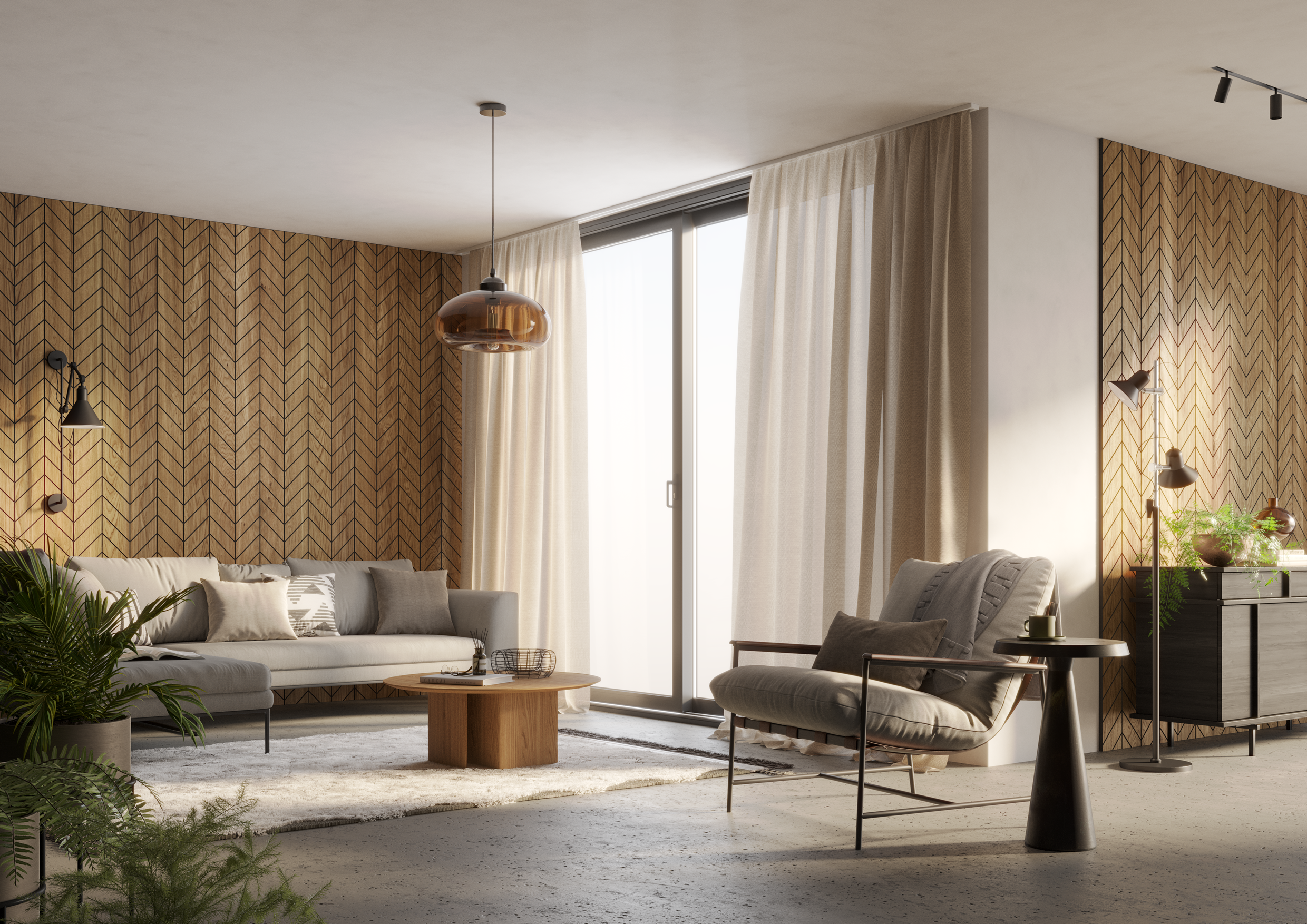 FRÉZOVANÝ PANEL - VERSIN - LAMELE3D