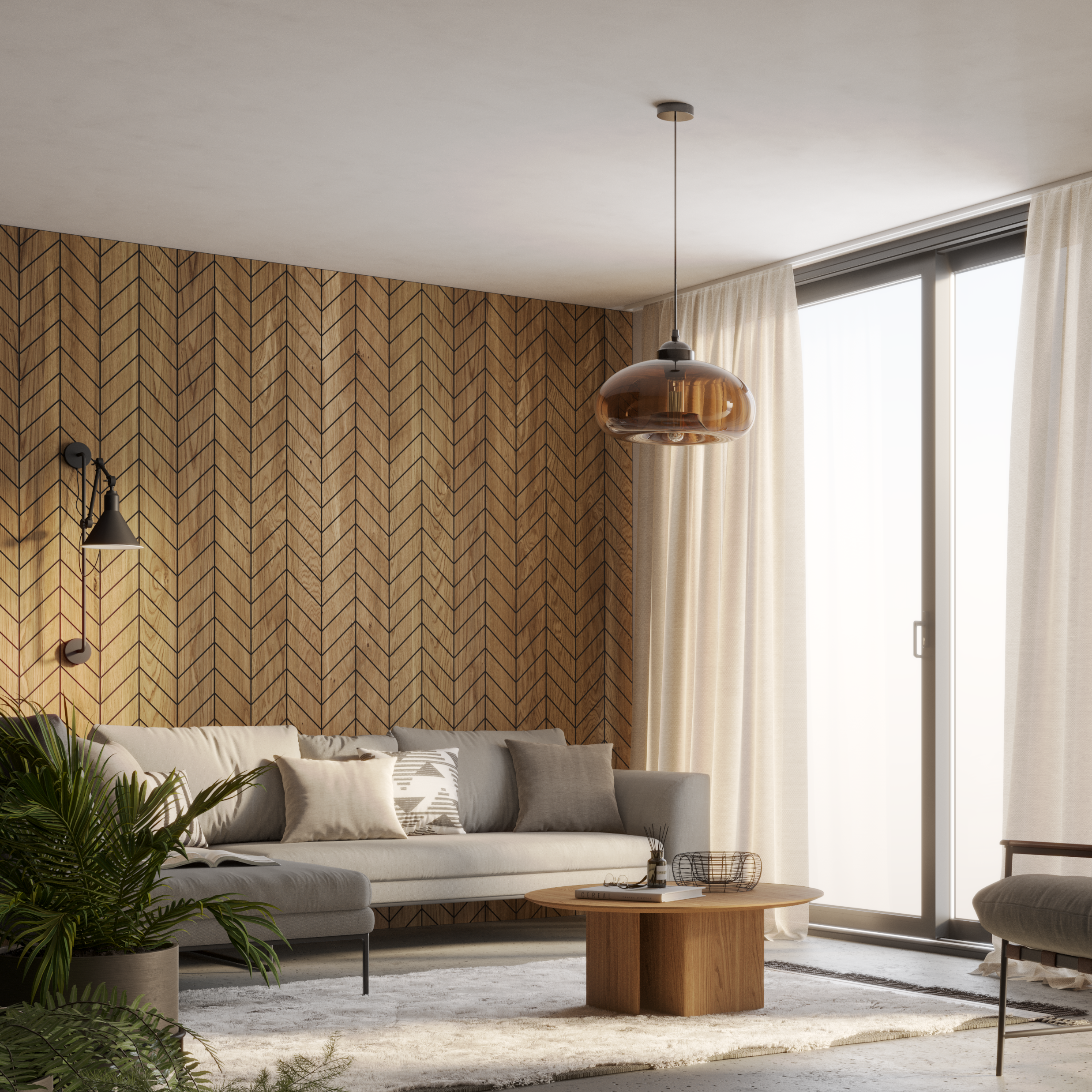 FRÉZOVANÝ PANEL - VERSIN - LAMELE3D