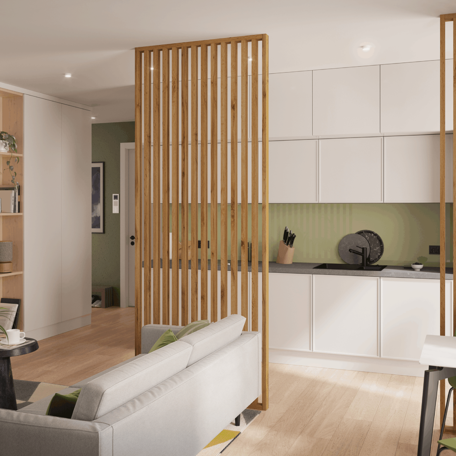 LAMELOVÁ STENA – HOTOVÁ SÚPRAVA - DUB WOTAN - LAMELE3D