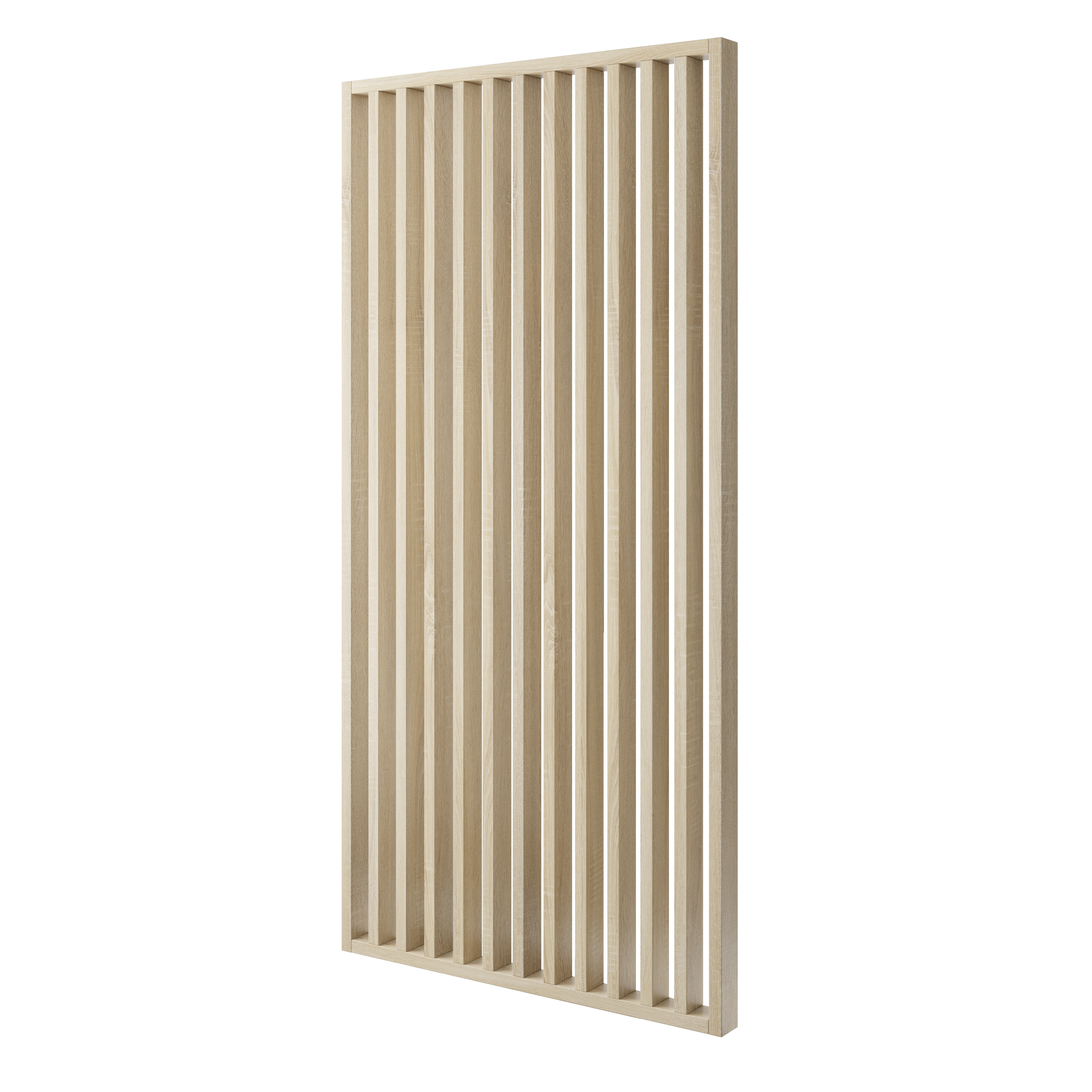 LAMELOVÁ STENA – HOTOVÁ SÚPRAVA - DUB SONOMA - LAMELE3D