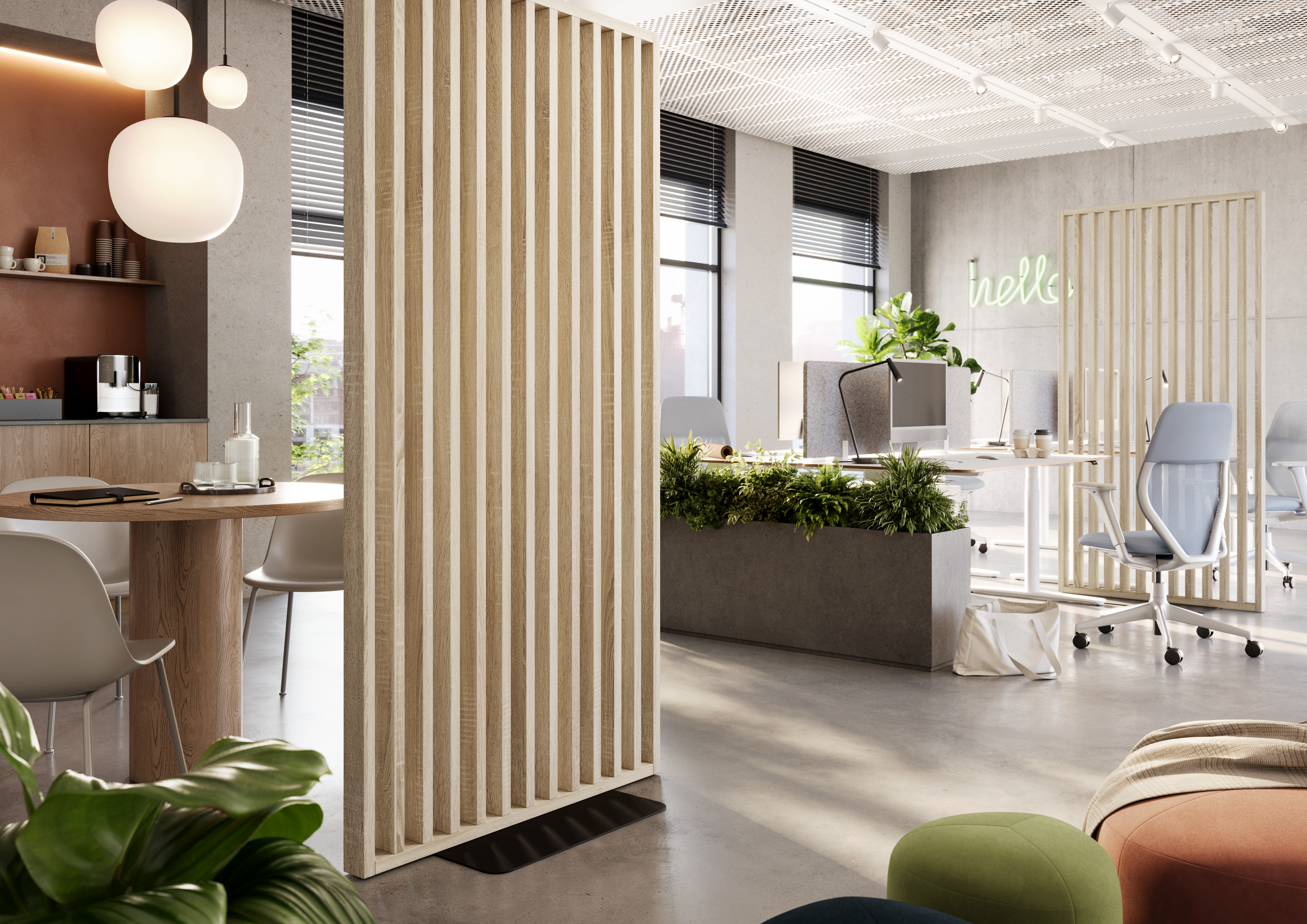 LAMELOVÁ PRIEČKA SO ZÁKLADOM - HOTOVÁ SÚPRAVA - DUBOVÁ DYHA