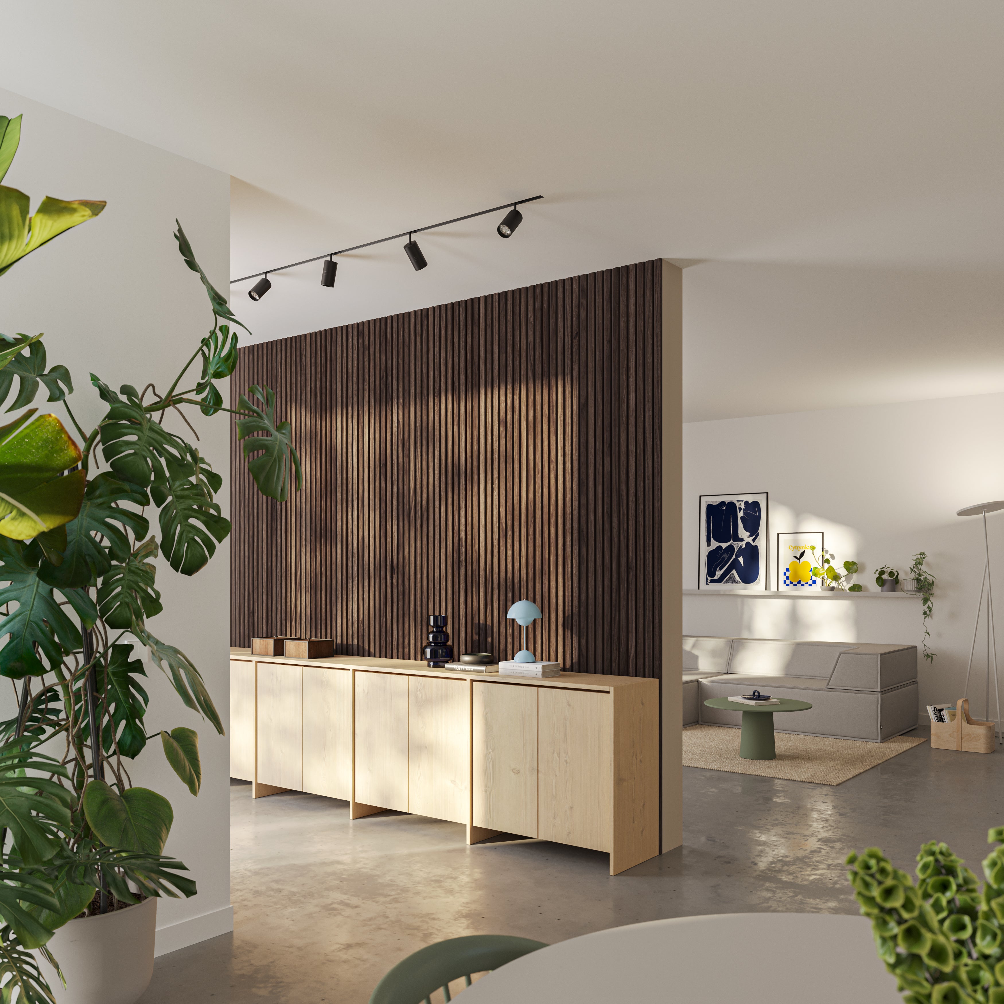 3D SLIM (TENKÉ) LAMELY - KLASICKÝ ORECH