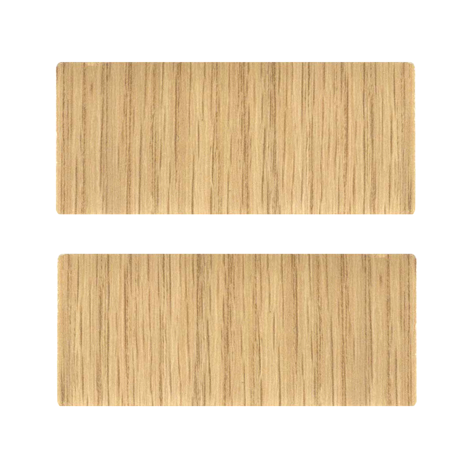 Koncové krytky pre voľne stojace lamely 3x7 – sada 2 kusov