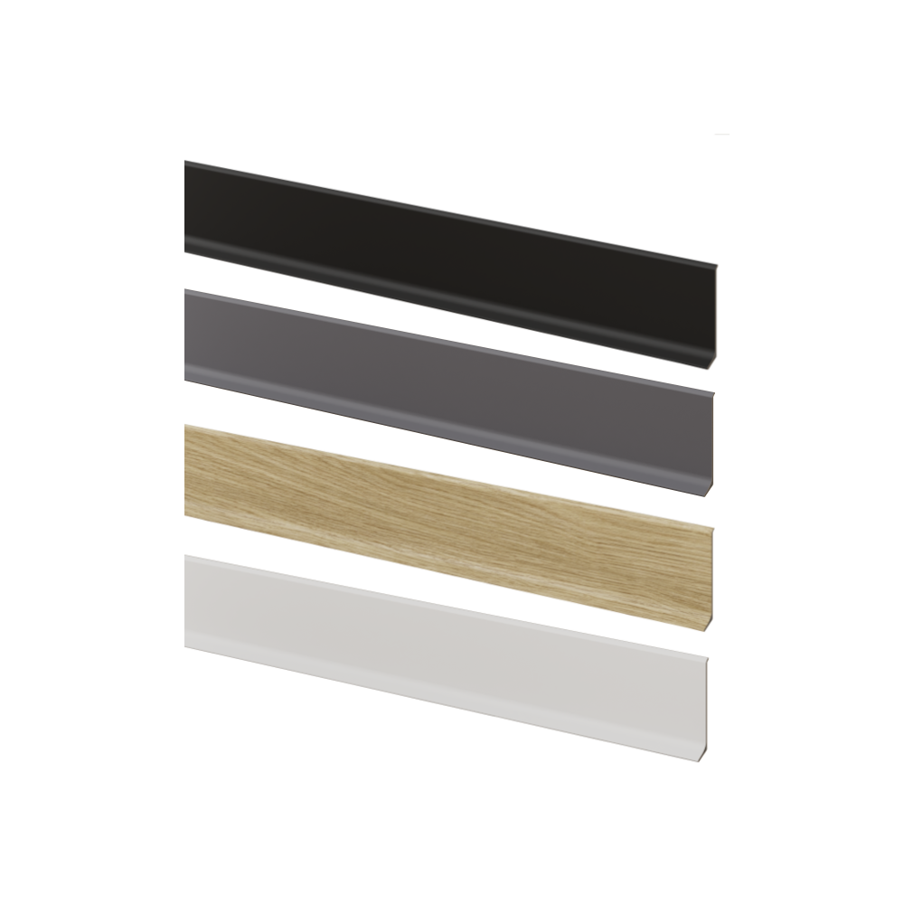 VZORKOVNÍK HLINÍKOVÉ SOKLOVÉ LISTY - LAMELE3D