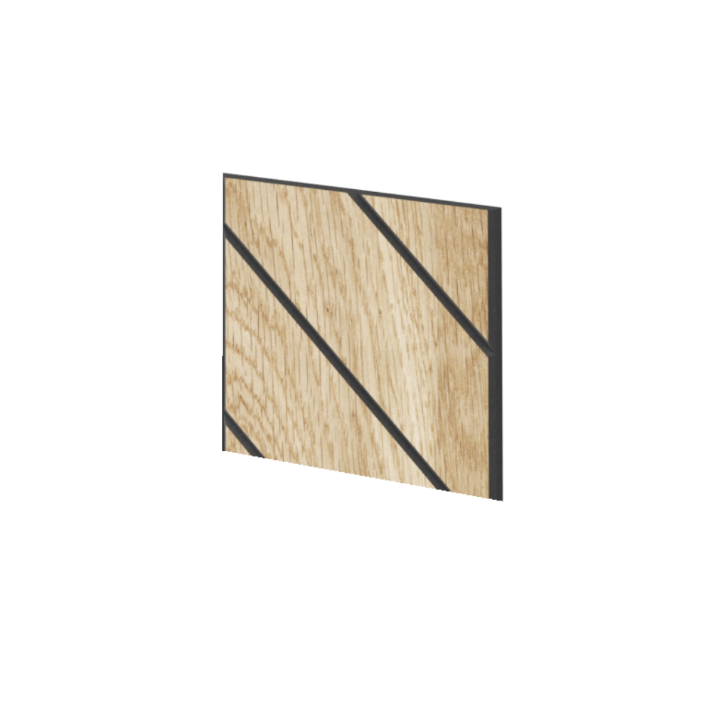 Vzorka FRÉZOVANÝCH PANELOV - LAMELE3D