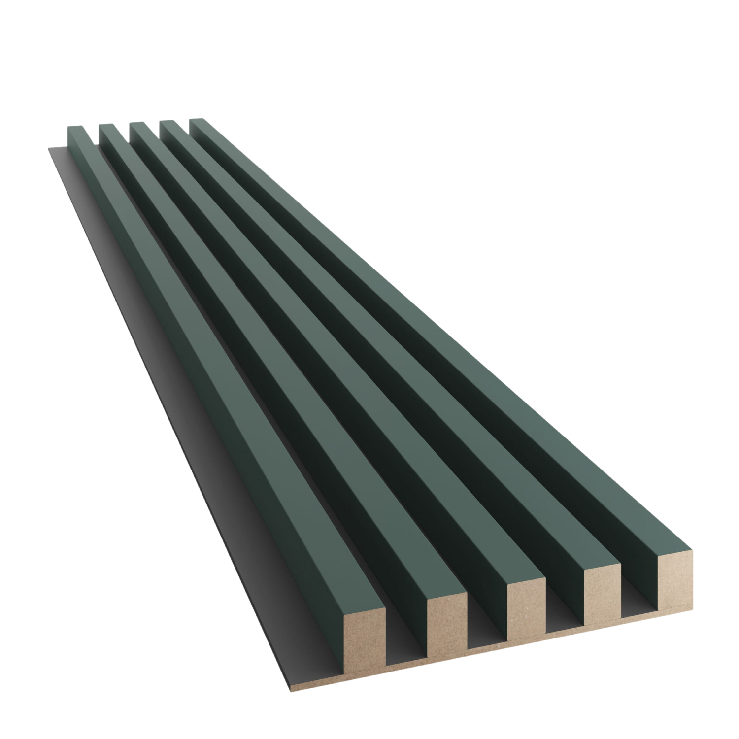 LAMELY NA MDF DOSKE - FĽAŠOVO ZELENÁ