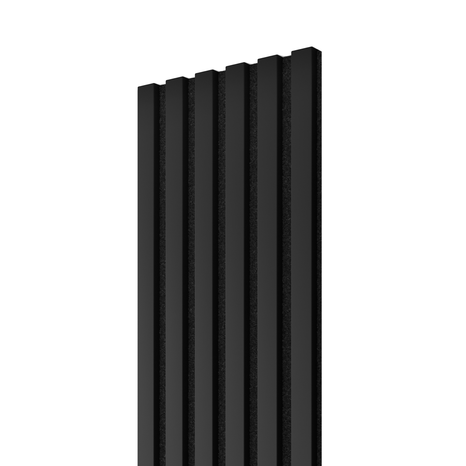 LAMELY NA PLSTI - ČIERNA MATNÁ - LAMELE3D