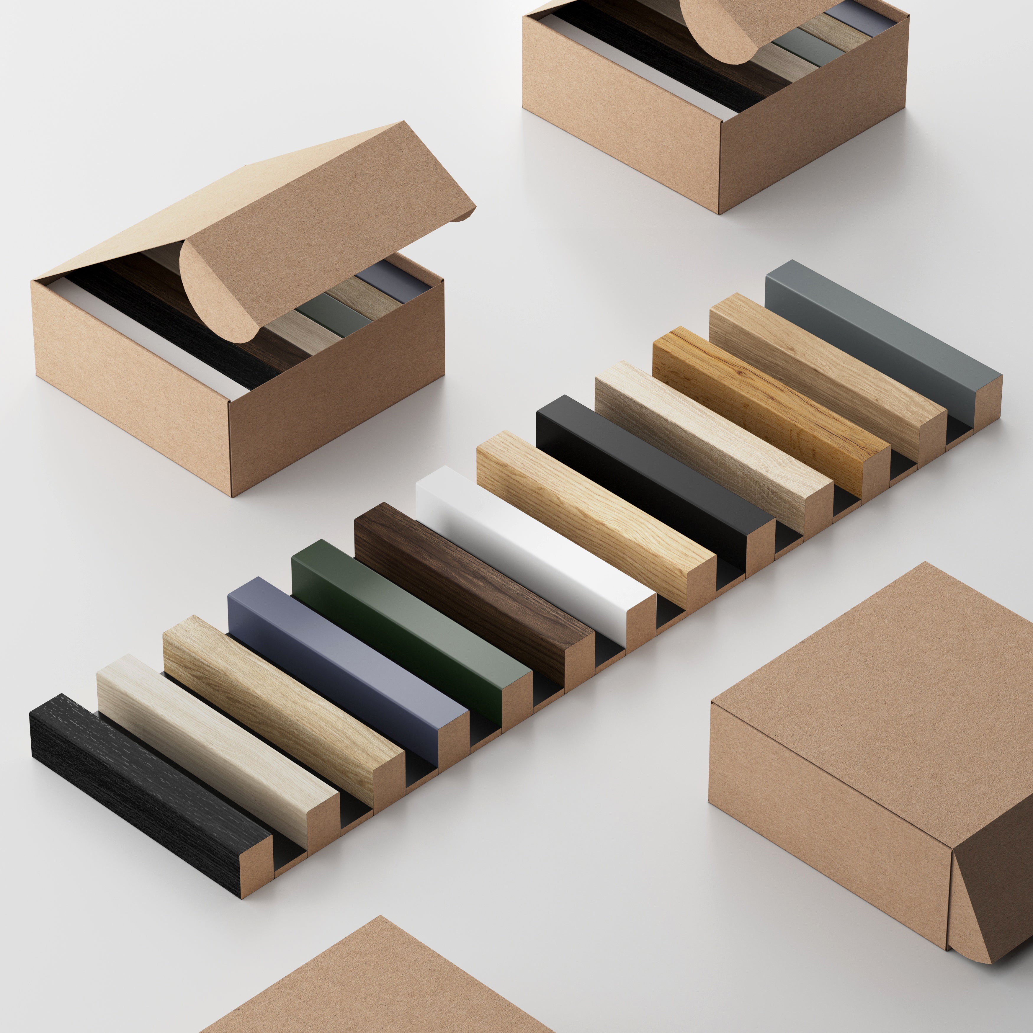 VZORKOVNÍK FARIEB - LAMELY 3X4 - LAMELE3D