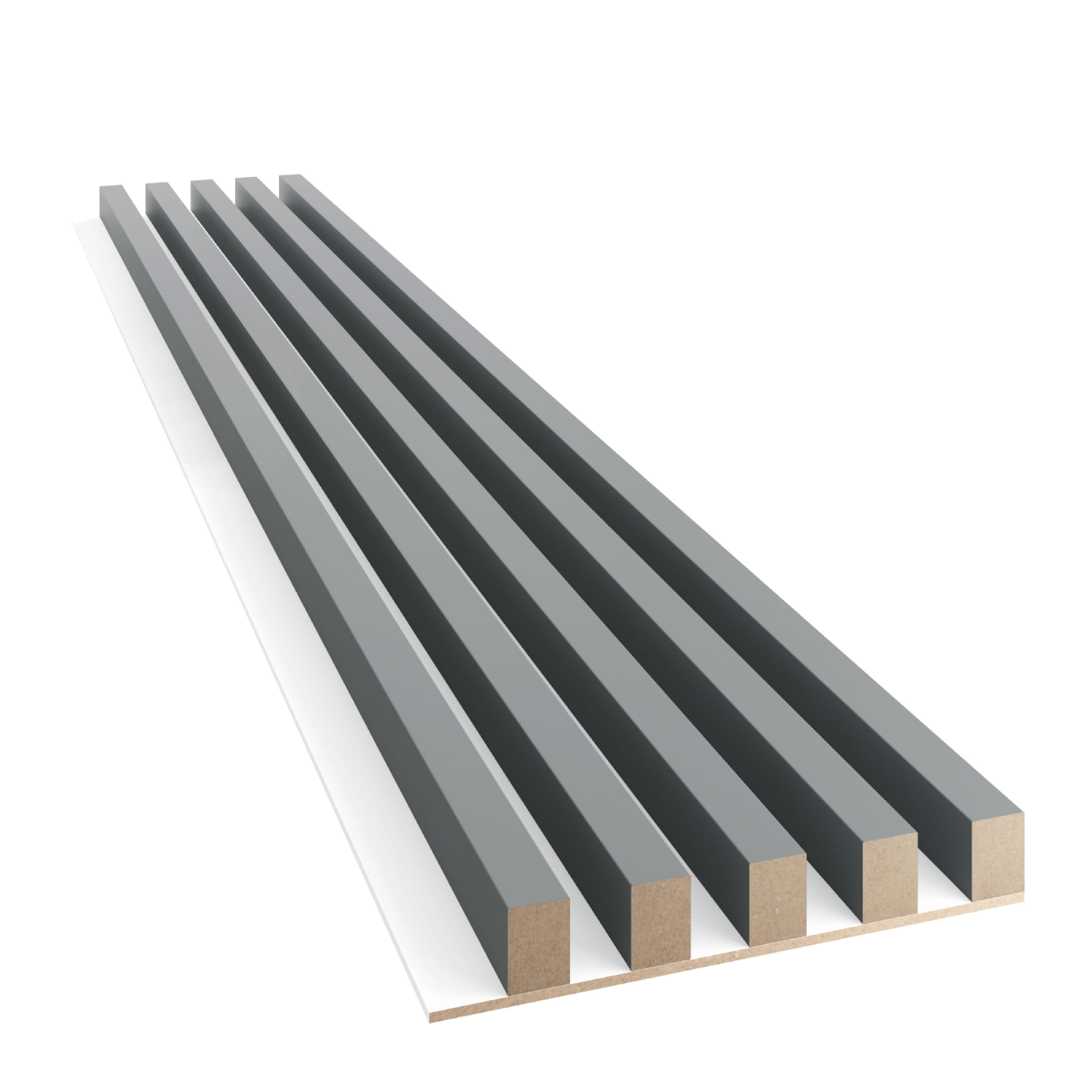 LAMELY NA MDF DOSKE - GRAFIT