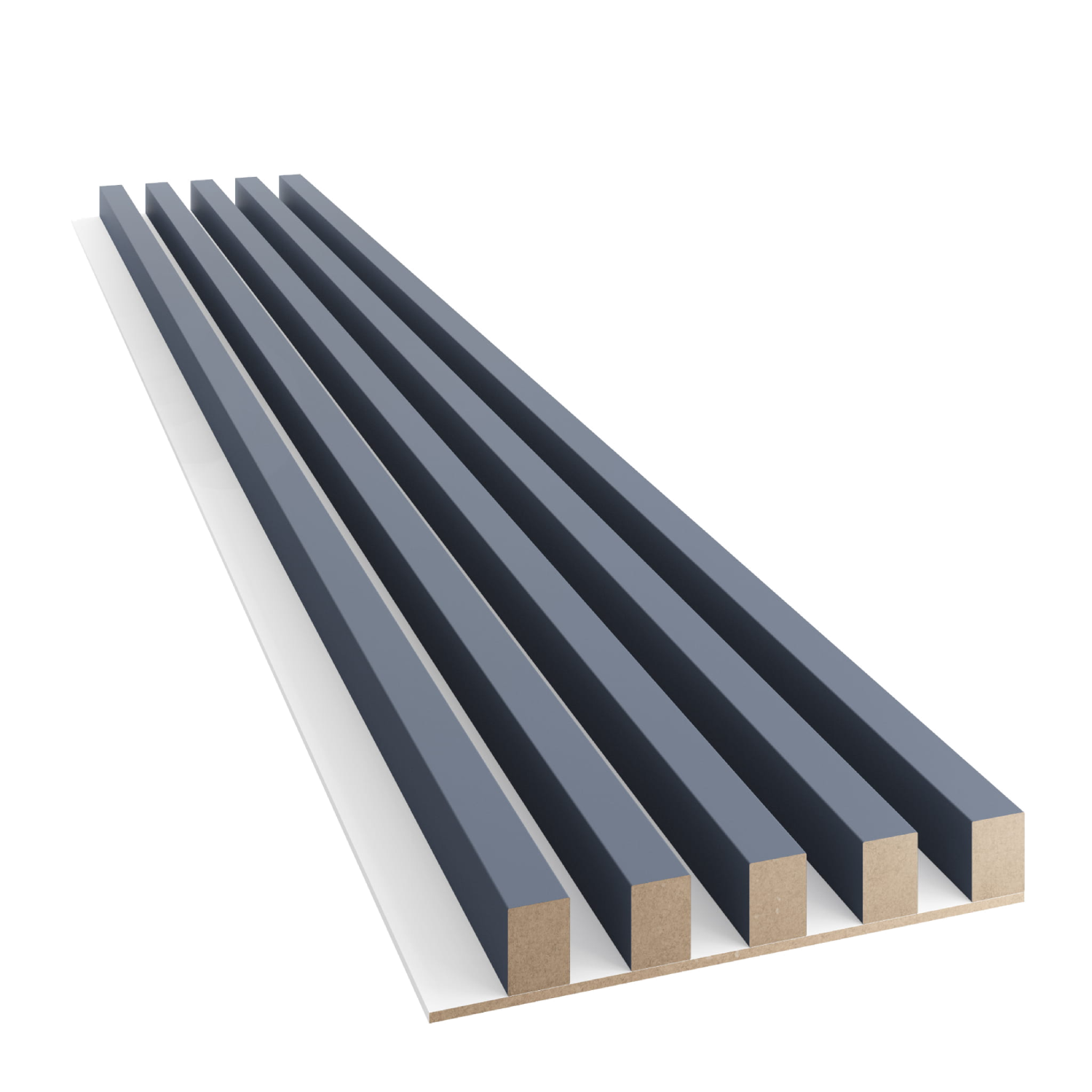 LAMELY NA MDF DOSKE - TMAVOMODRÁ