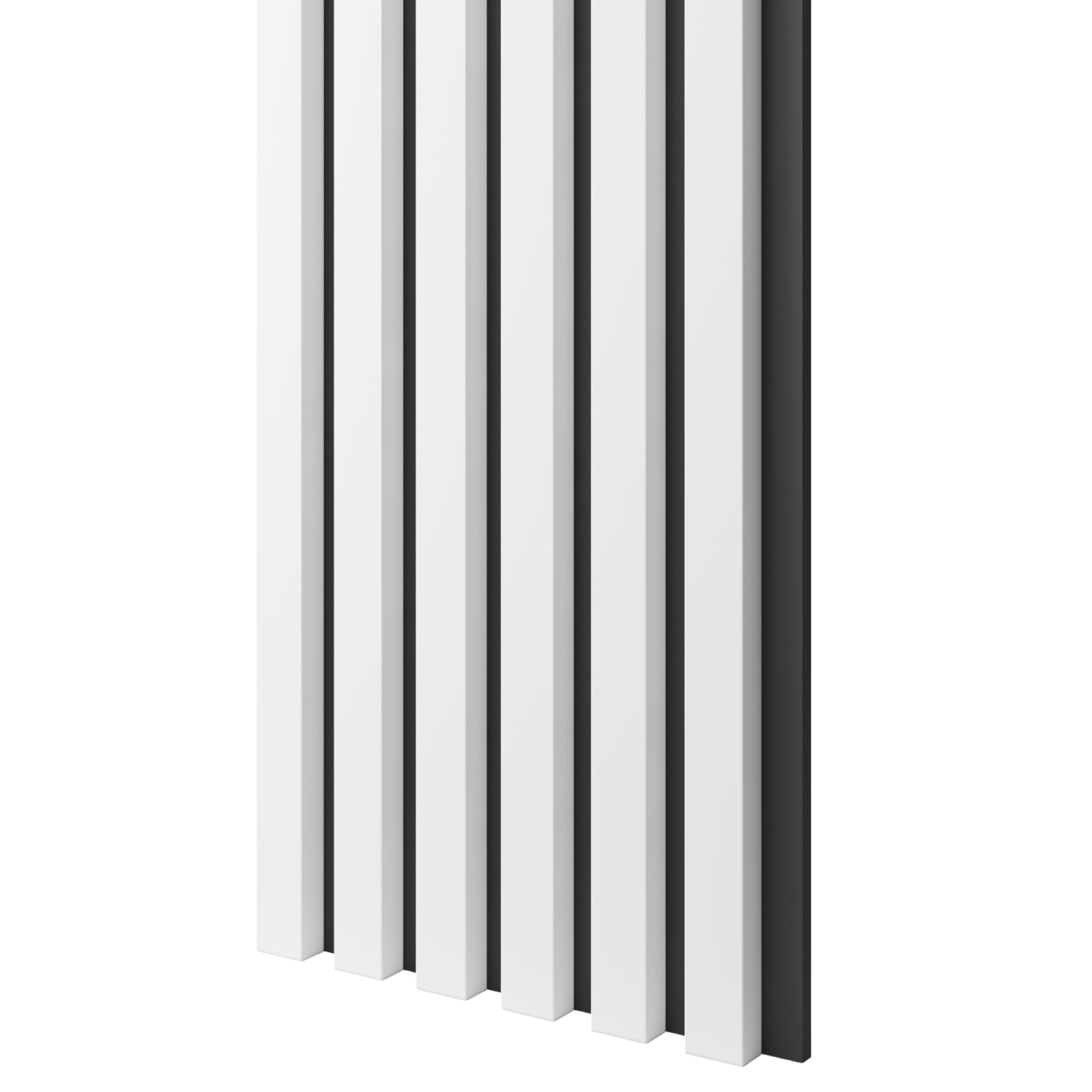 TENKÉ LAMELY NA MDF DOSKE - BIELA ​​MATNÁ