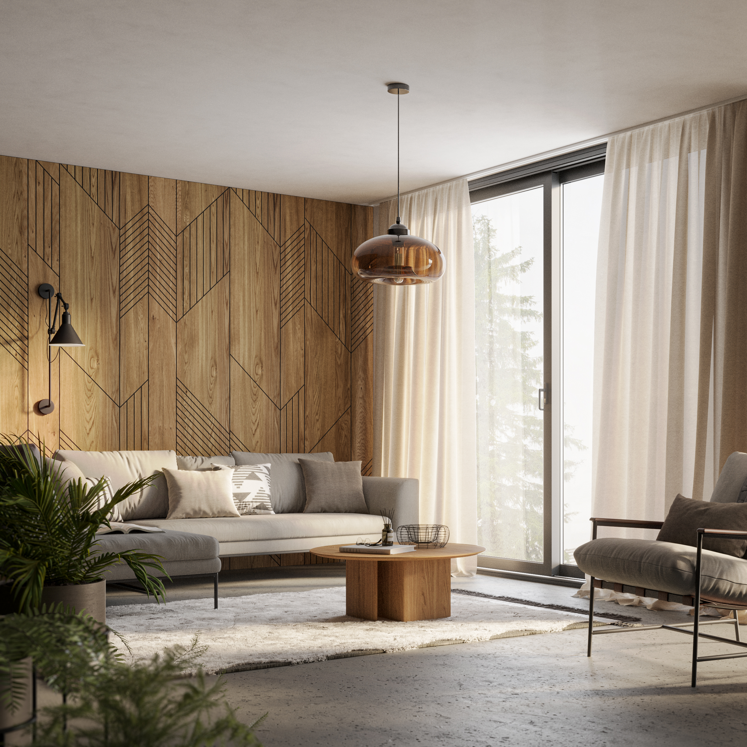 FRÉZOVANÝ PANEL  - HELSINKI - LAMELE3D