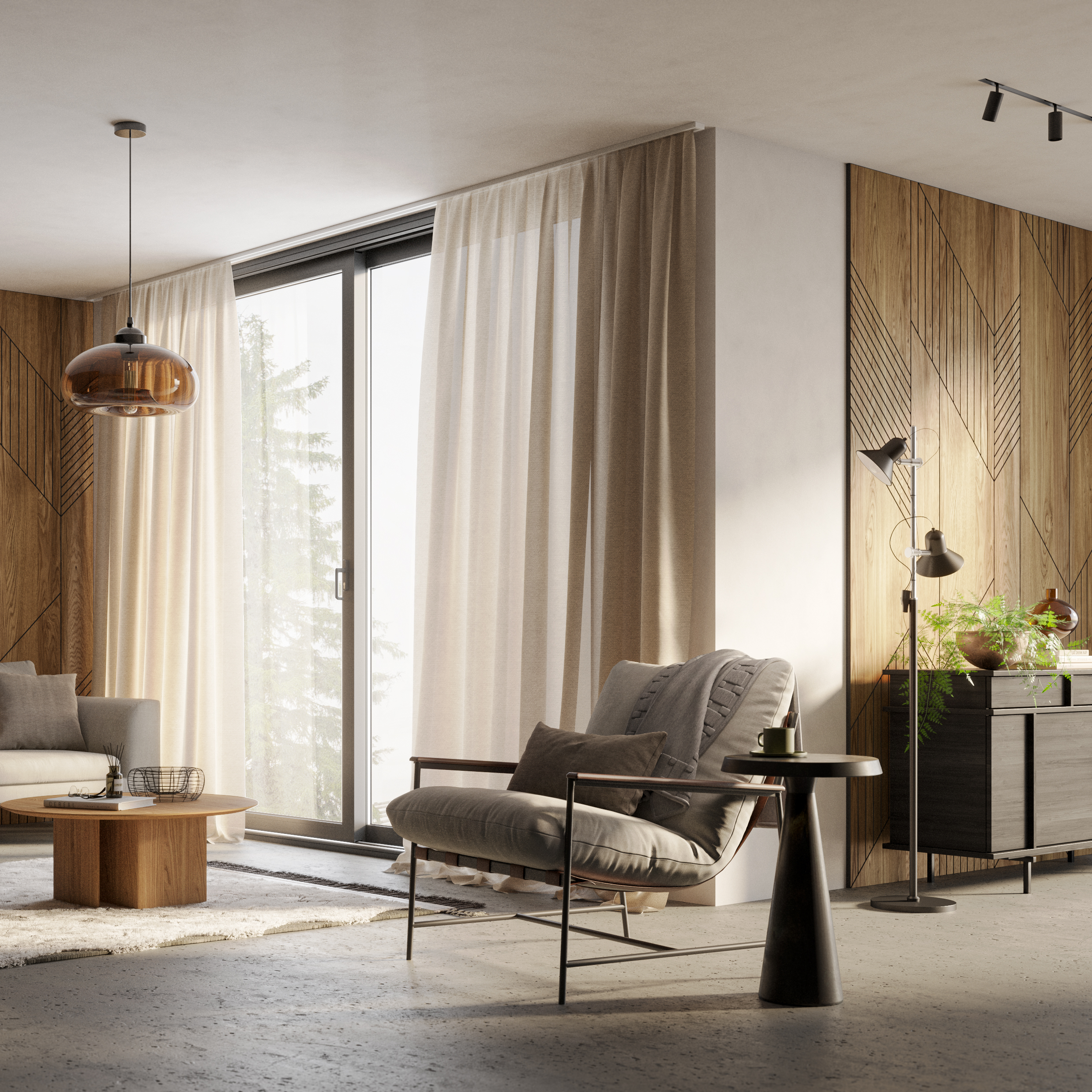 FRÉZOVANÝ PANEL - STOCKHOLM - LAMELE3D