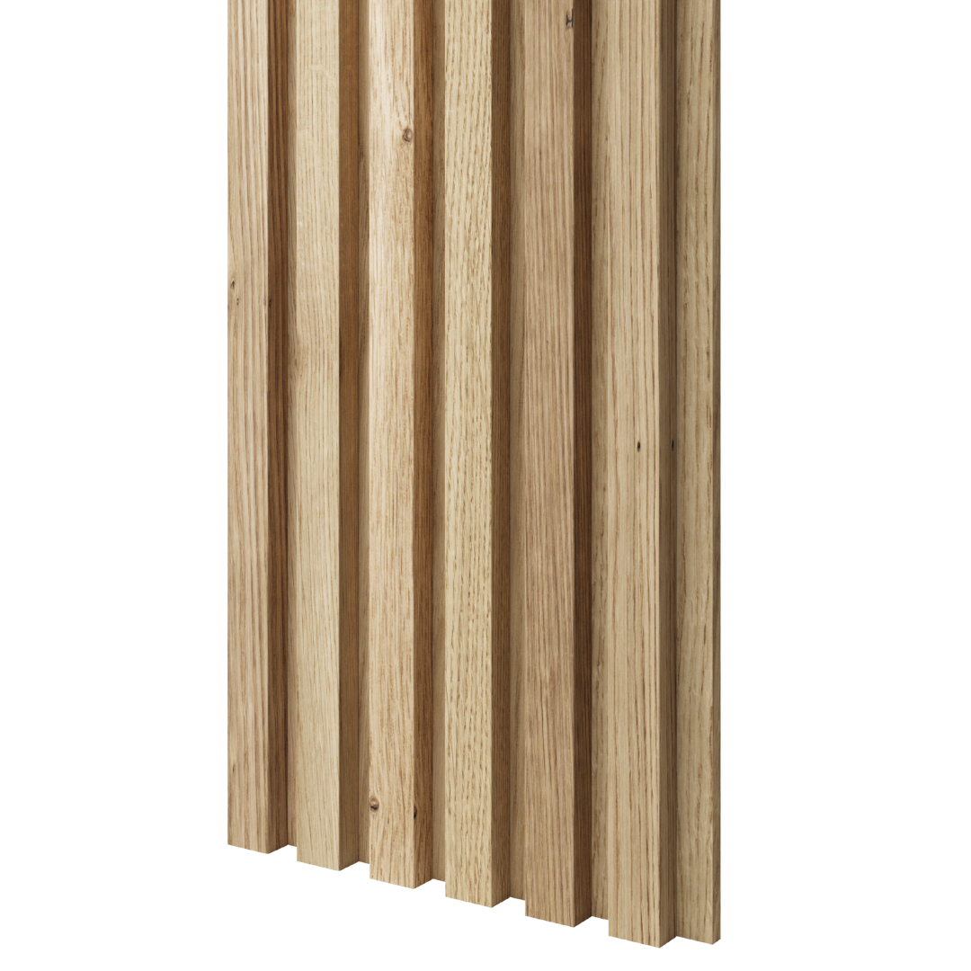 SLIM LAMELY NA DYHOVANEJ MDF DOSKE - DUBOVÁ DYHA