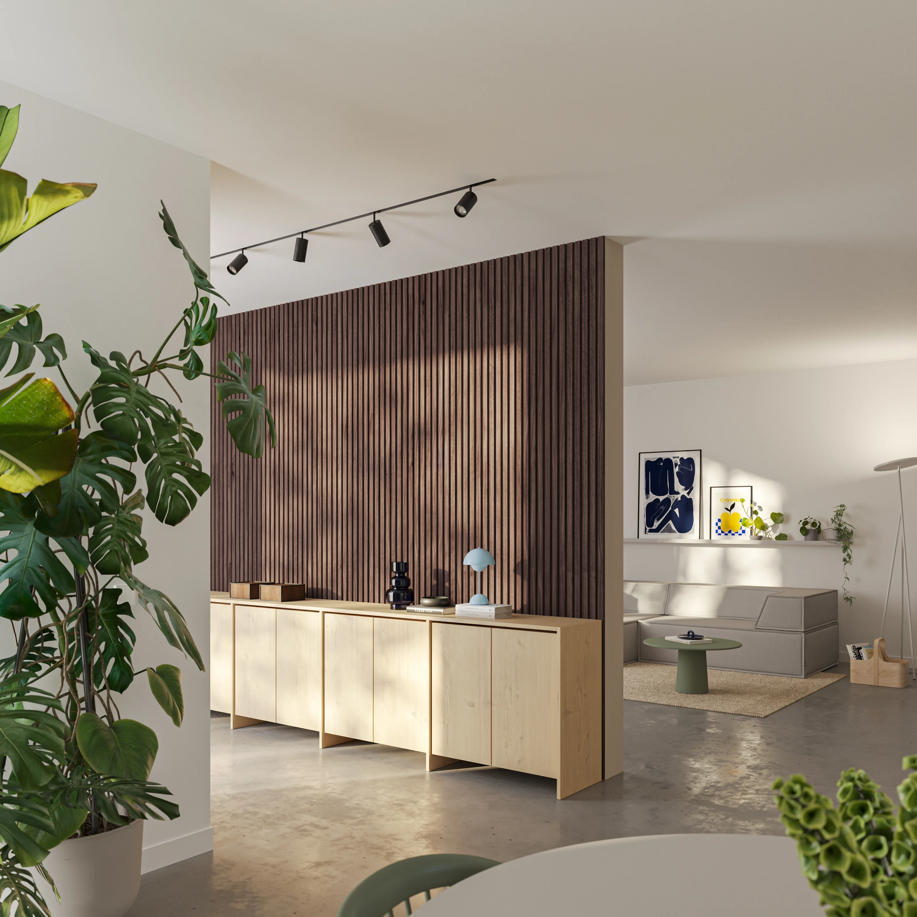 3D SLIM (TENKÉ) LAMELY  - AMERICKÁ ORECHOVÁ DYHA 