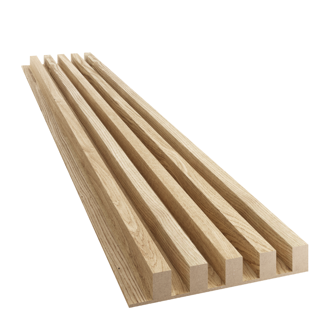 LAMELY NA DYHOVANEJ MDF DOSKE - DUBOVÁ DYHA