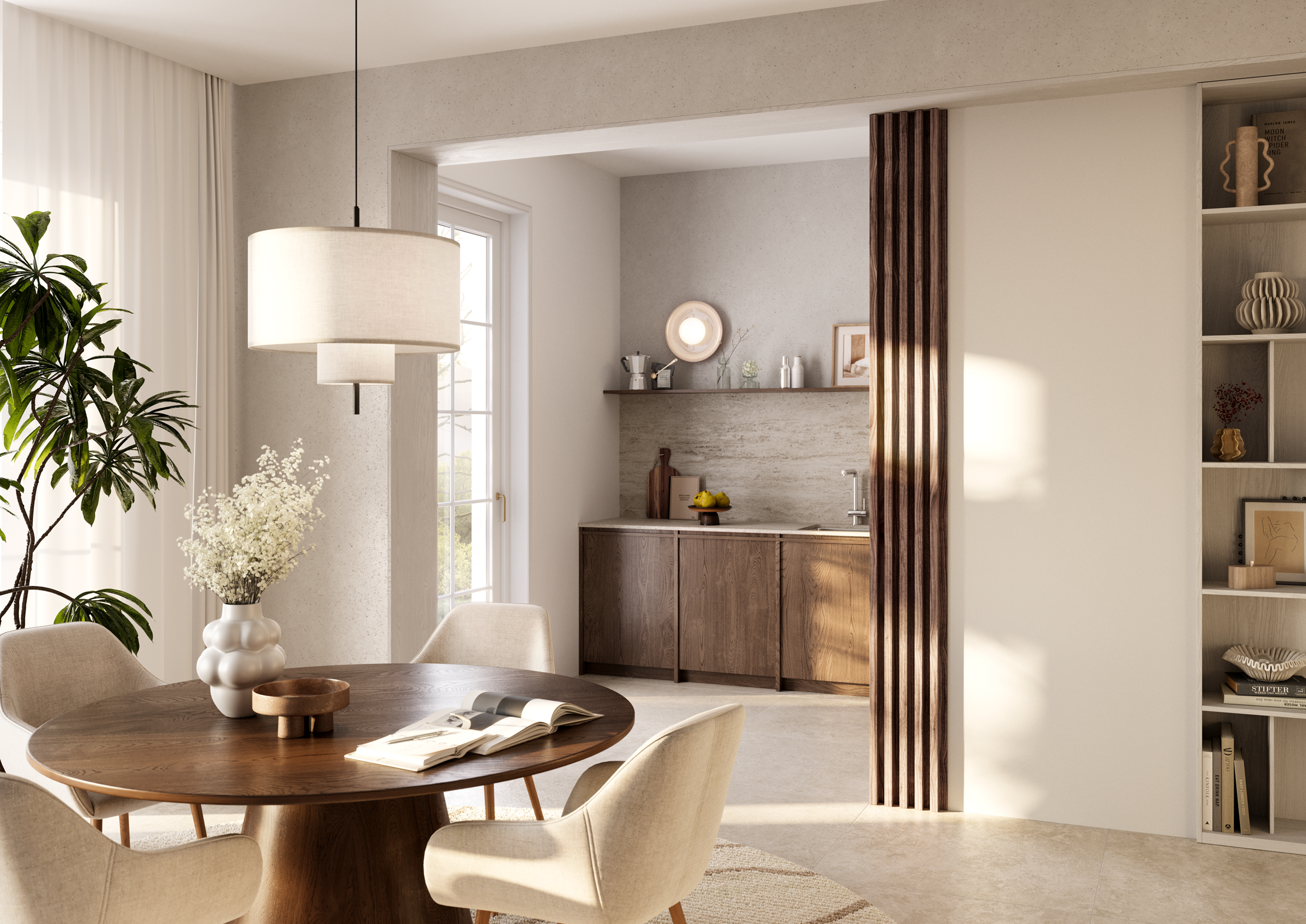 LAMELY NA DYHOVANEJ MDF DOSKE - AMERICKÁ ORECHOVÁ DYHA