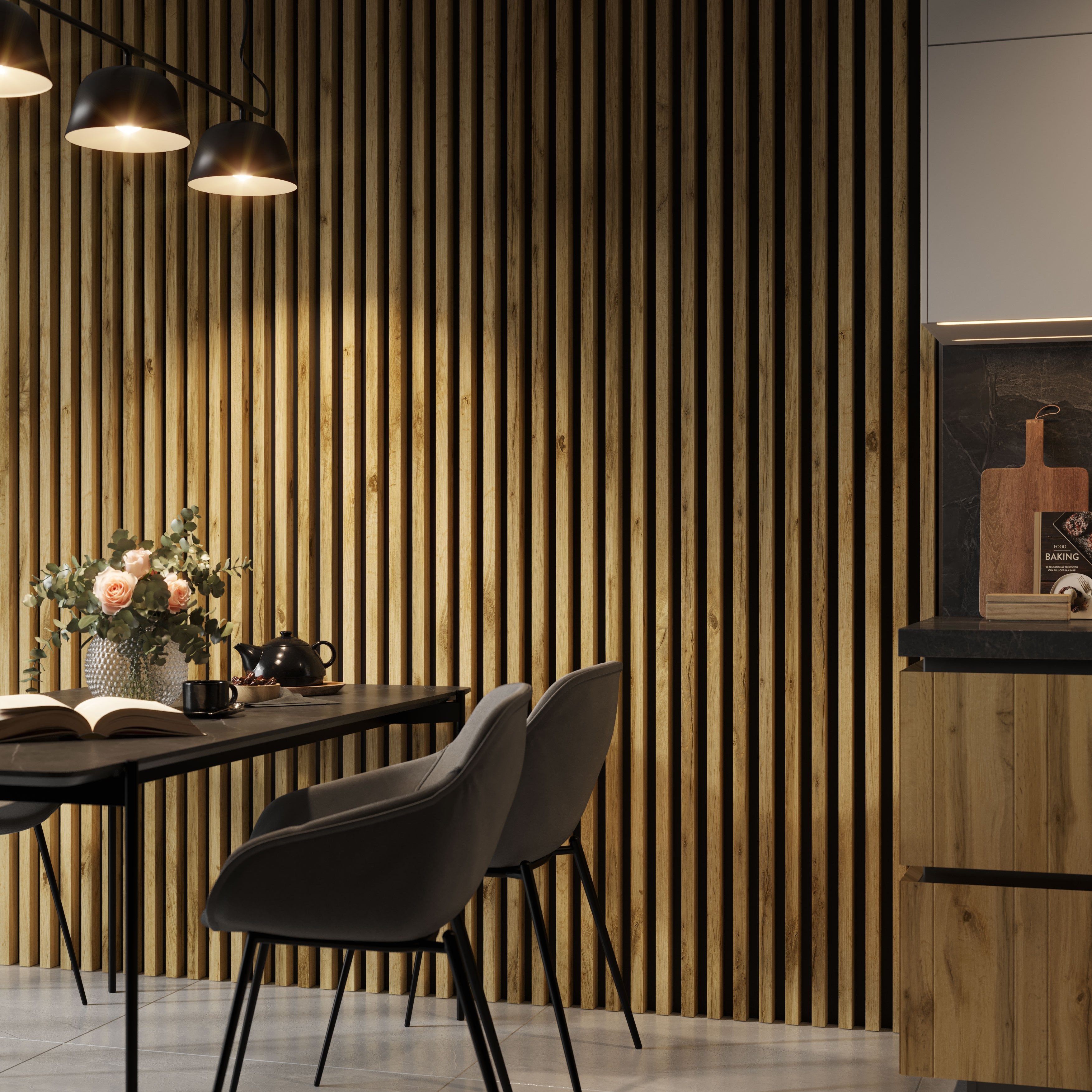 3D NÁSTENNÉ LAMELY - DUB WOTAN 