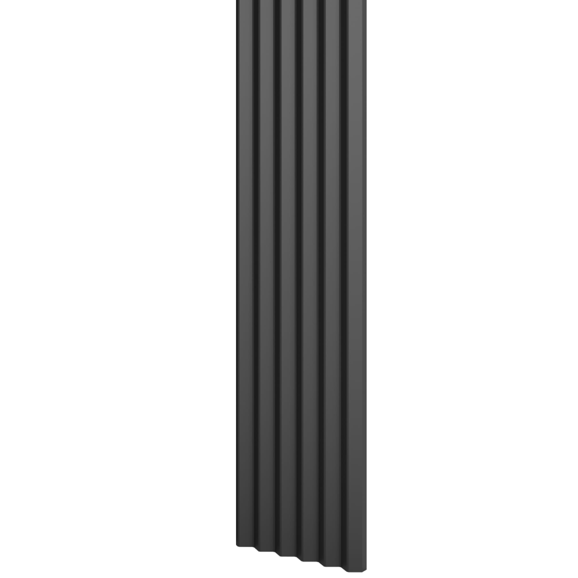 MIKROLAMELY TOPP - ČIERNA MATNÁ - LAMELE3D