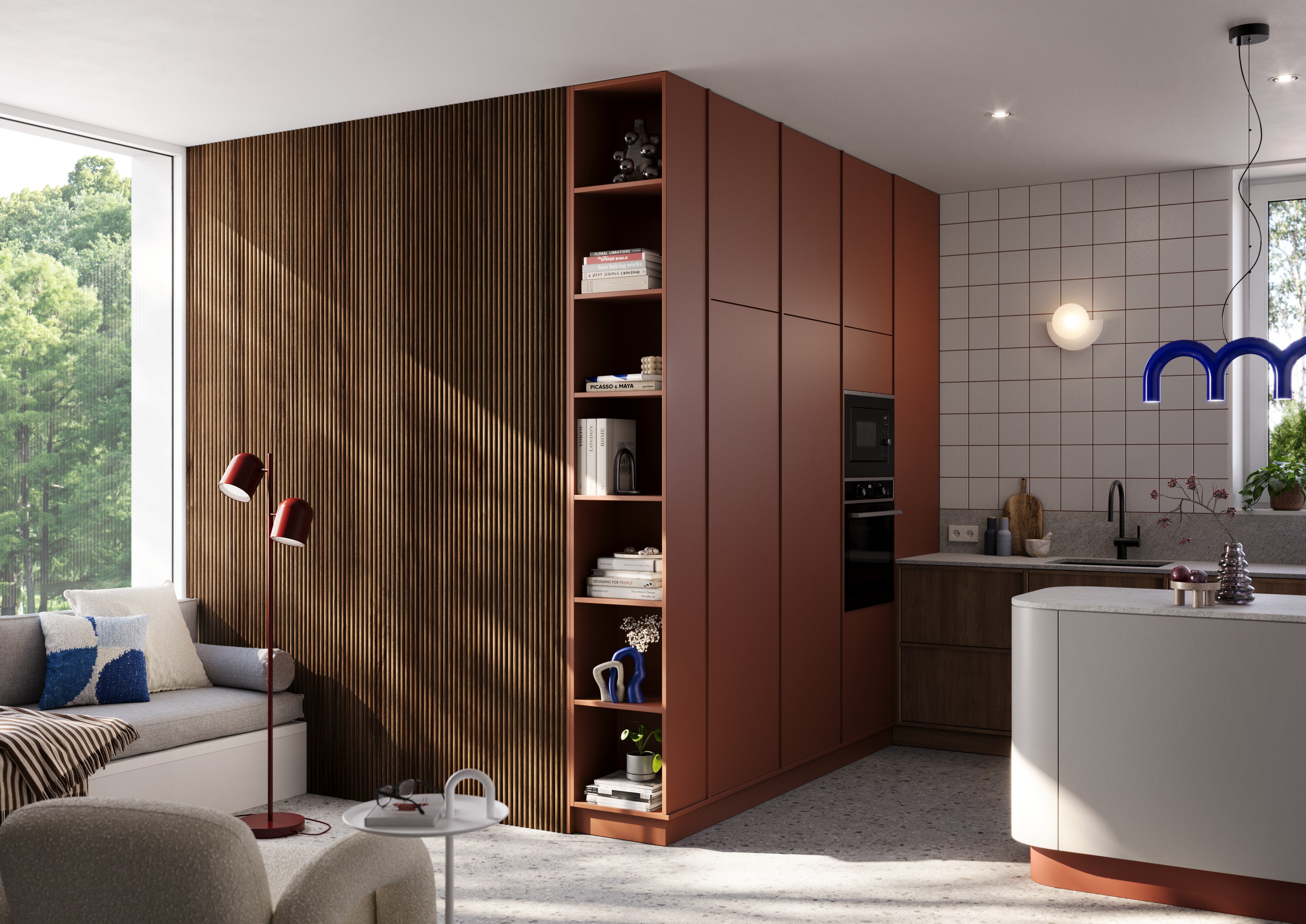 MIKROLAMELY VÅG - Klasický orech - LAMELE3D 