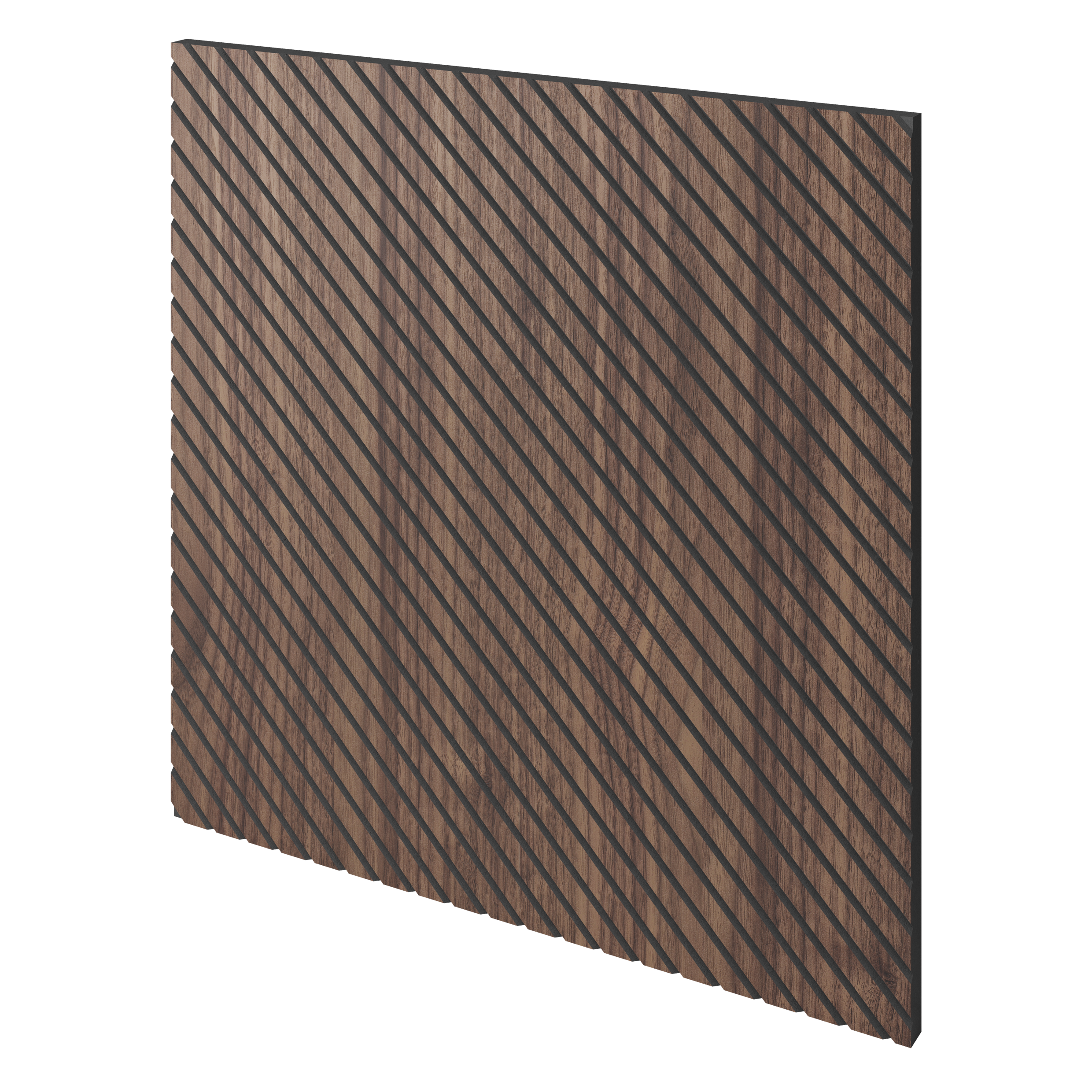 FRÉZOVANÝ PANEL - BREKKA - DYHA AMERICKÝ ORECH - LAMELE3D