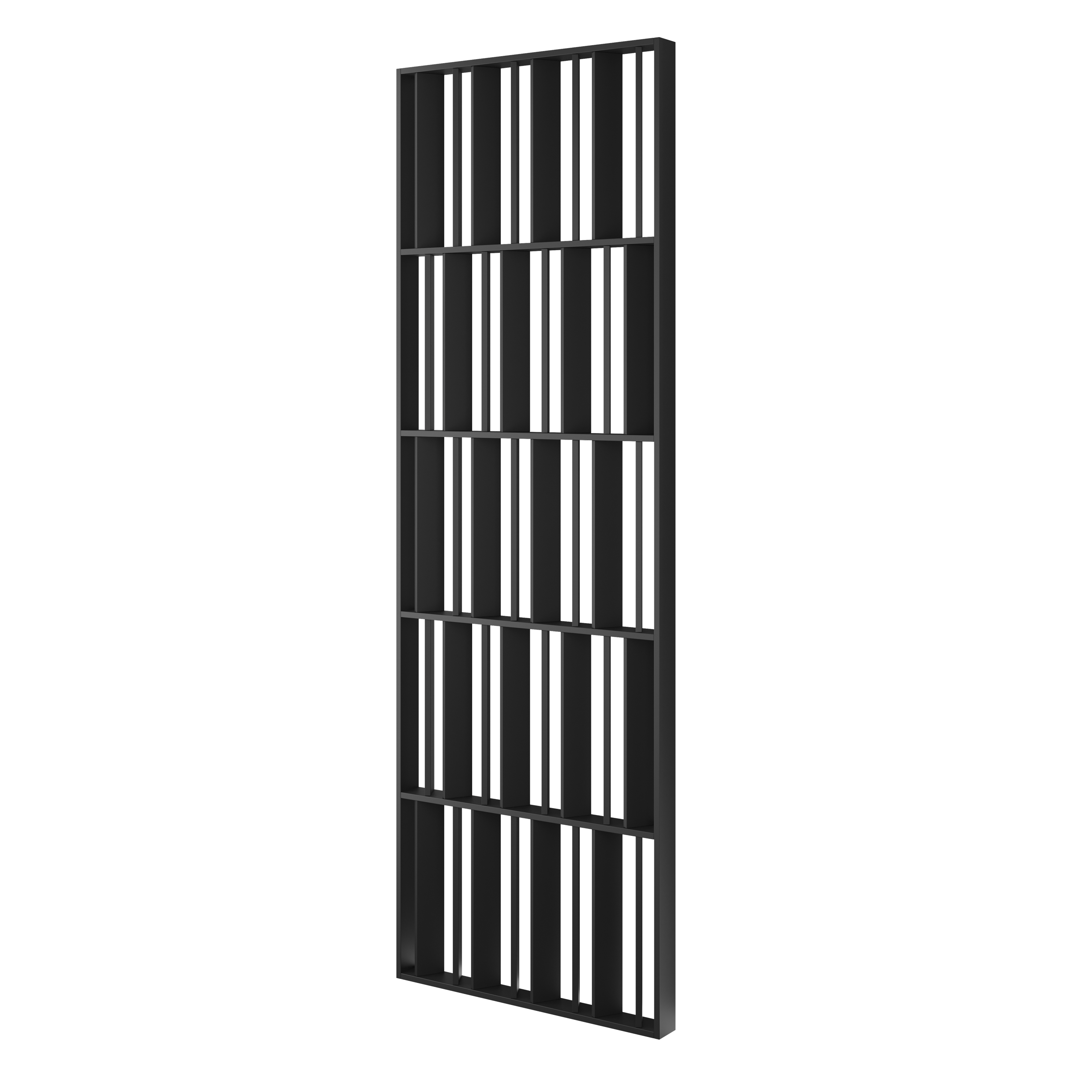 JAPANDI STENA - ČIERNA MATNÁ - LAMELE3D