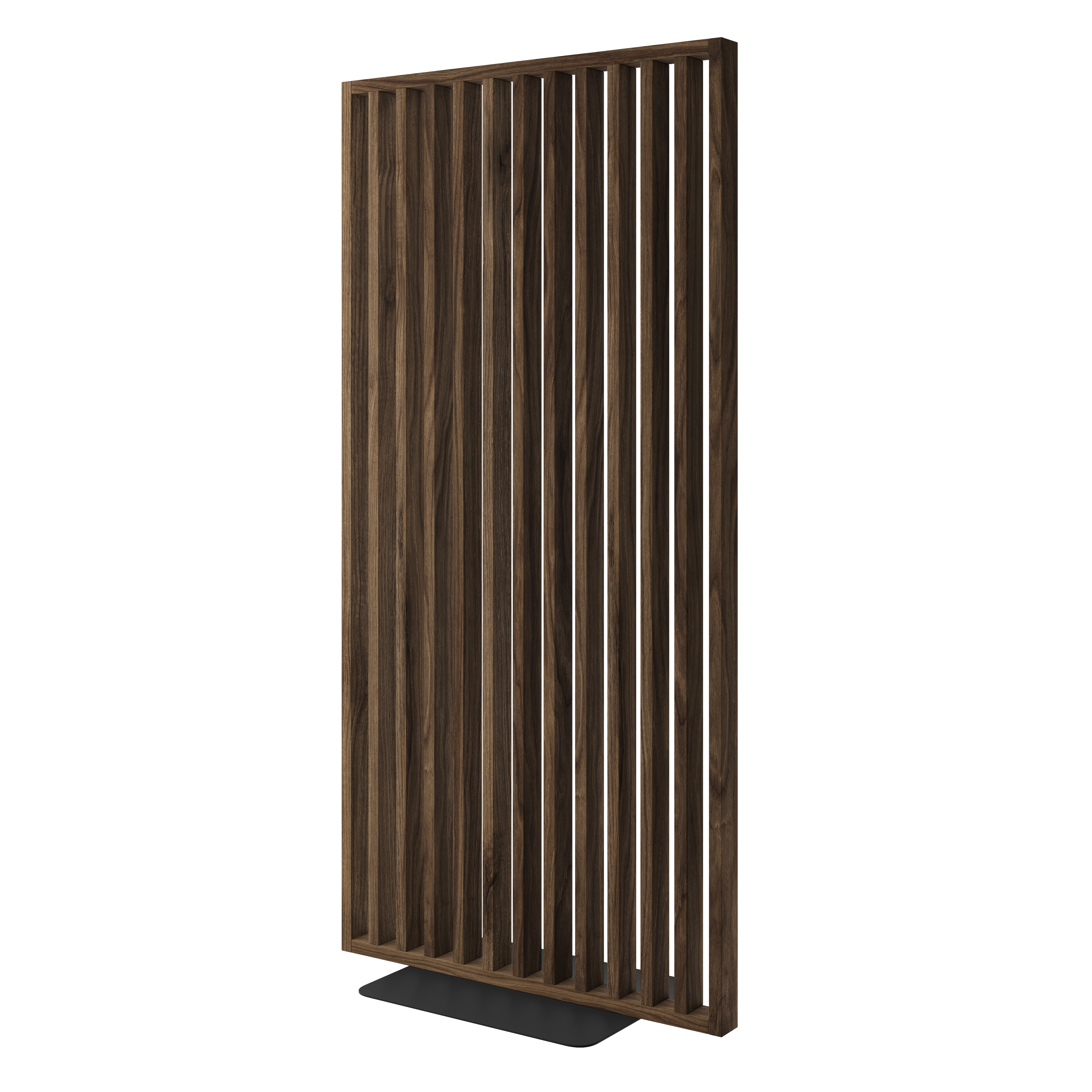 LAMELOVÁ PRIEČKA SO ZÁKLADOM - HOTOVÁ SÚPRAVA - KLASICKÝ ORECH