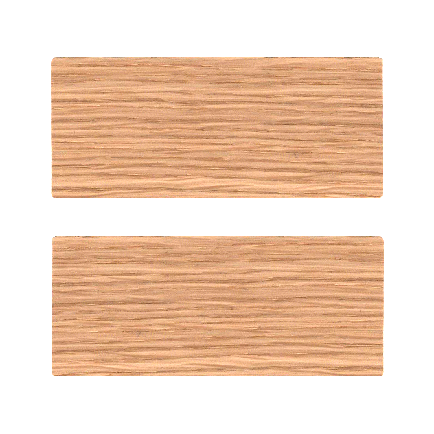 Koncové krytky pre voľne stojace lamely 3x7 – sada 2 kusov