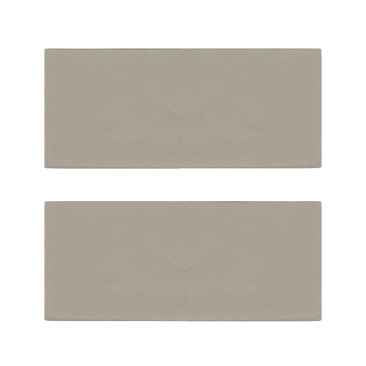 Koncové krytky pre voľne stojace lamely 3x7 – sada 2 kusov