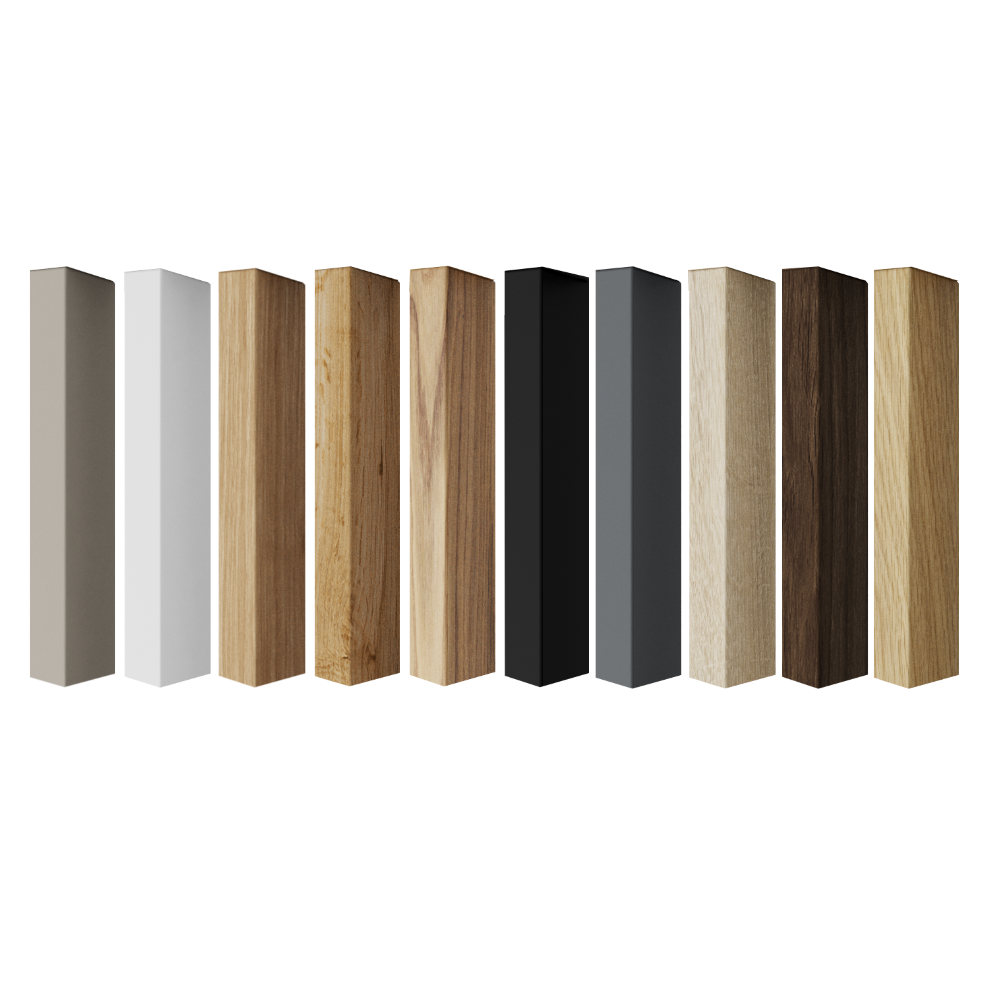 VZORKOVNÍK FARIEB PRE VOĽNE STOJACE LAMELY - LAMELE3D