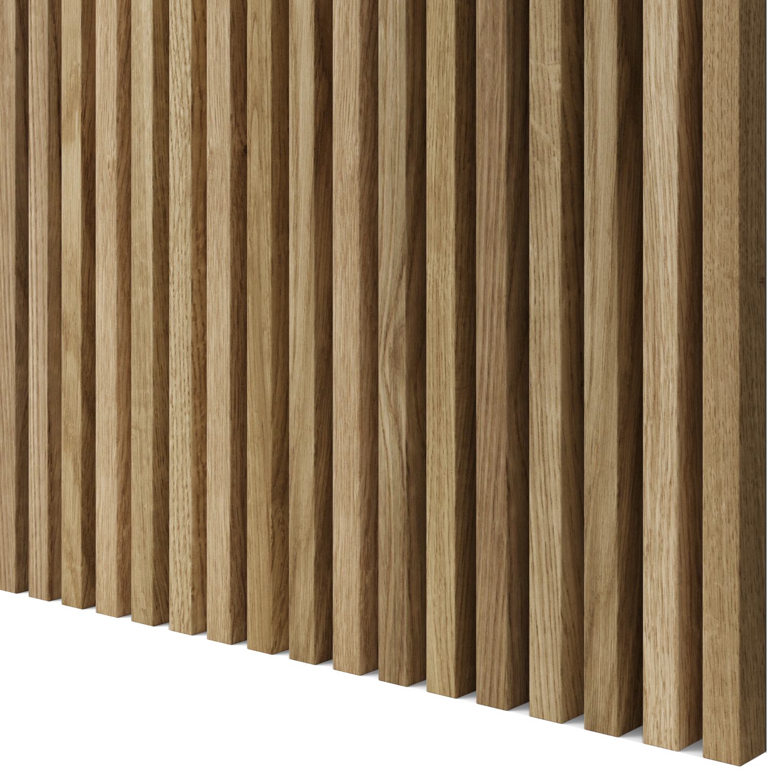 3D NÁSTENNÉ LAMELY - DUBOVÁ DYHA 