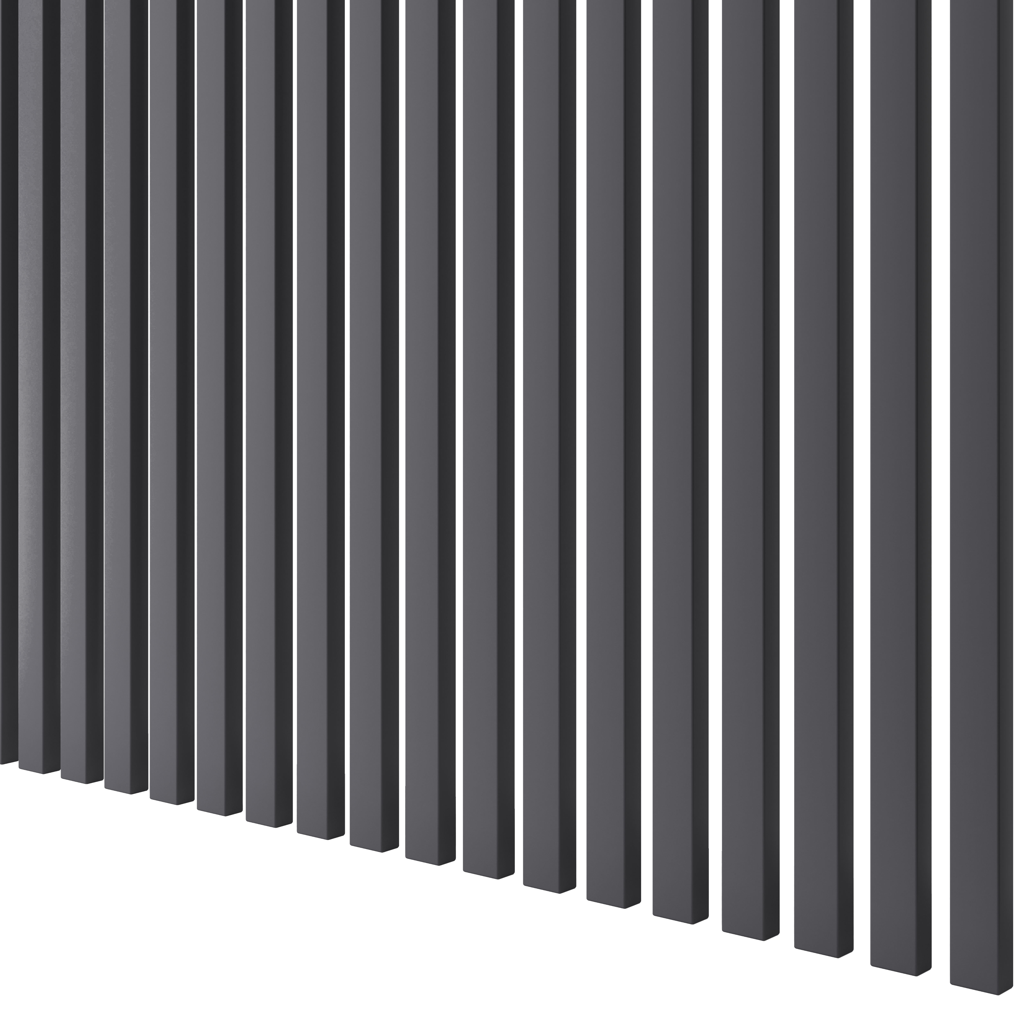 3D SLIM (TENKÉ) LAMELY - MATNÝ GRAFIT 